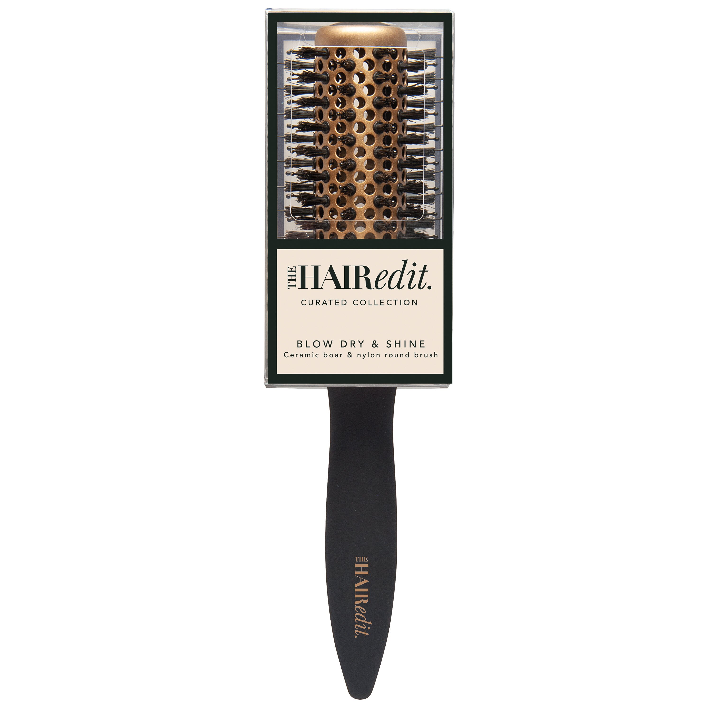 The Hair Edit Blowdry & Shine Round Brush