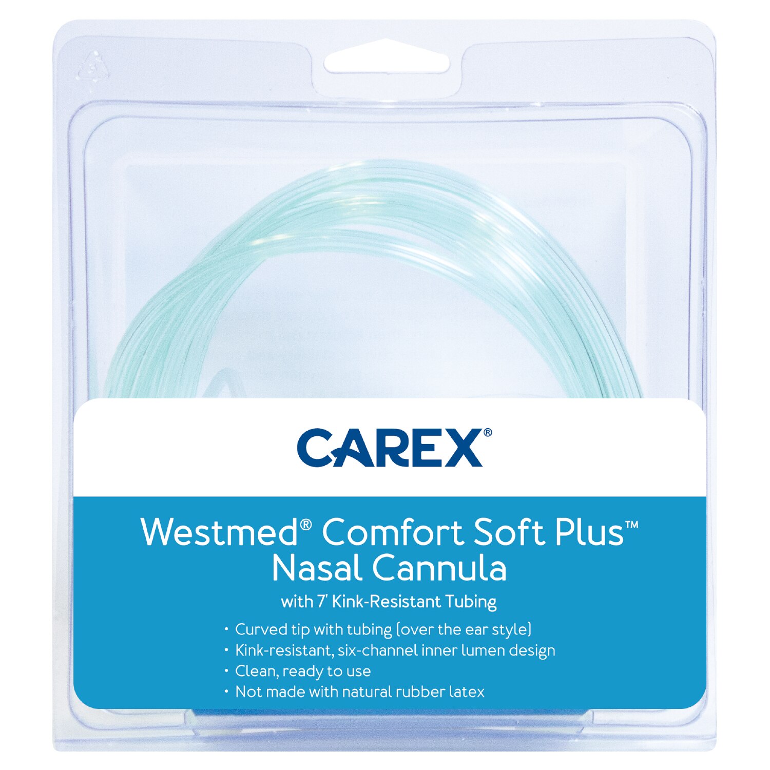 Carex Westmed Comfort Plus Nasal Cannula Tubing, 7 FT