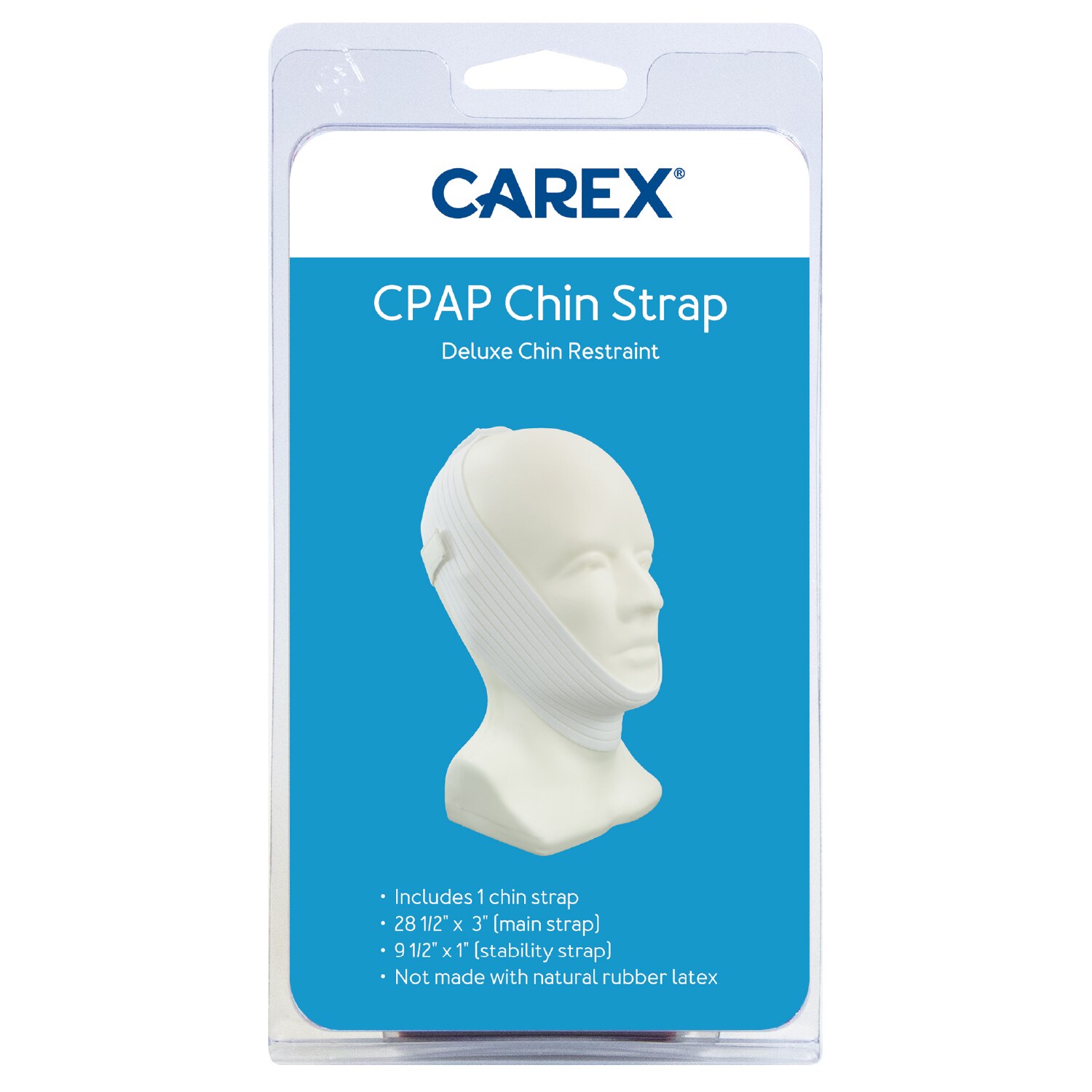 Carex Deluxe Chin Strap/Chin Restraint, Extra Wide