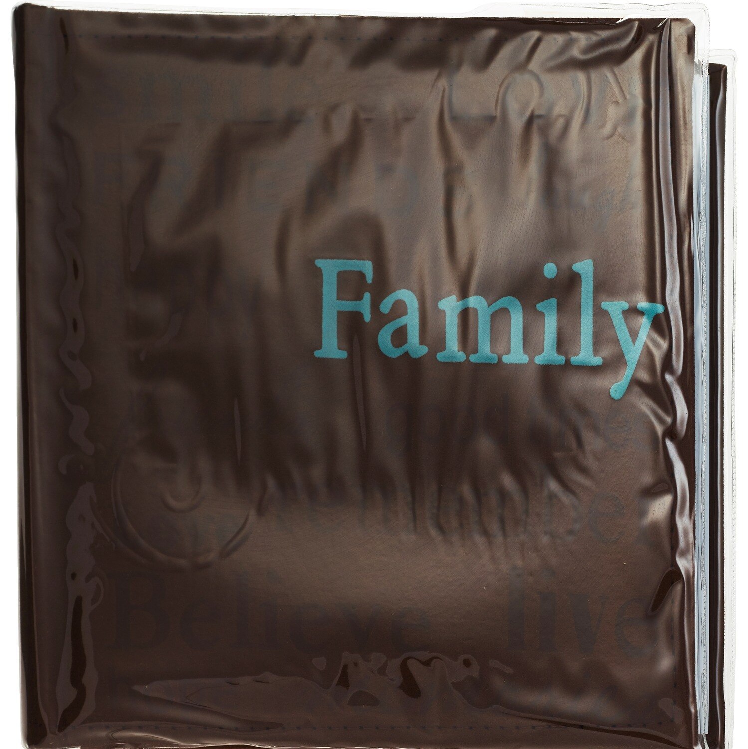 Pioneer Photo Albums "Family" Designer Faux Suede Fabric 200 pkt 4x6 Photo Album, Brown