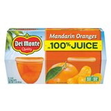 Del Monte Mandarin Oranges Fruit Cup 100% Juice, 4 ct, 16 oz, thumbnail image 1 of 1