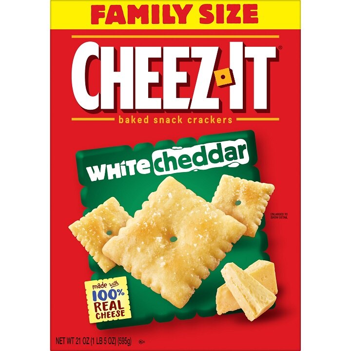 Cheez-It White Cheddar Family Size, 21 oz