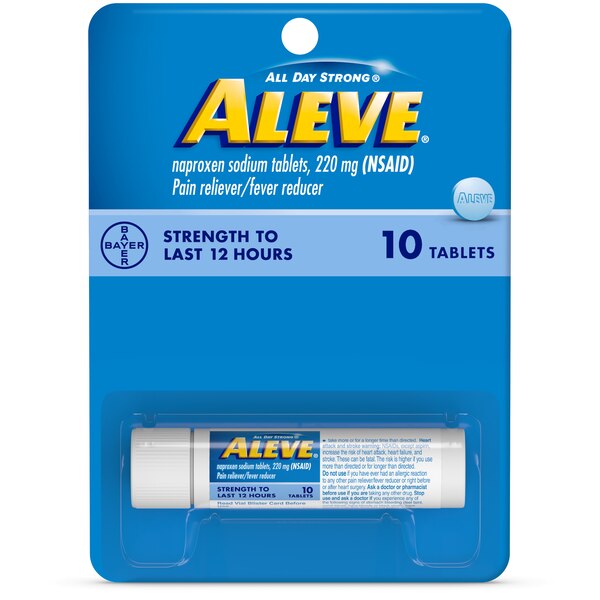 Aleve Pain Relief Naproxen Sodium Tablets