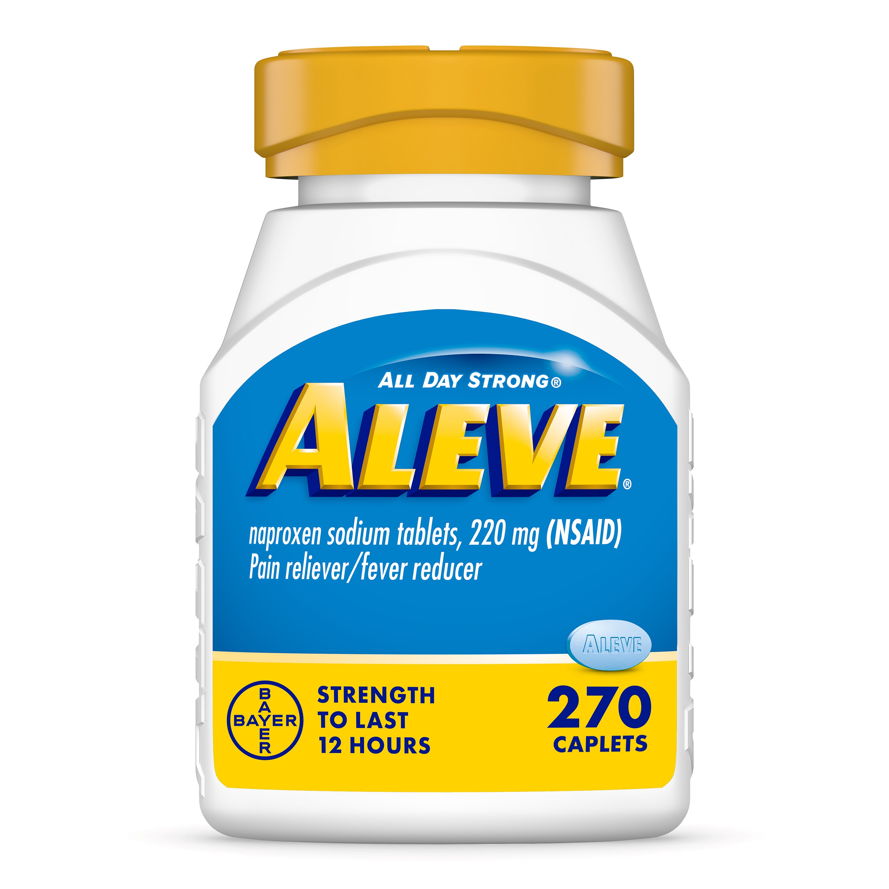 Aleve Pain Relief Naproxen Sodium Caplets