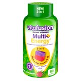 Vitafusion Multi + Energy Gummy Vitamins, 90 CT, thumbnail image 1 of 15