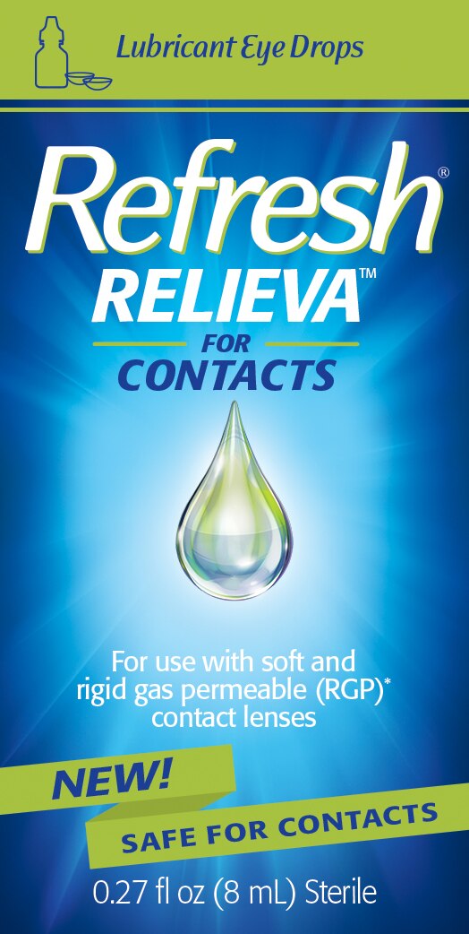 Refresh Relieva For Contacts lLbricant Eye Drops