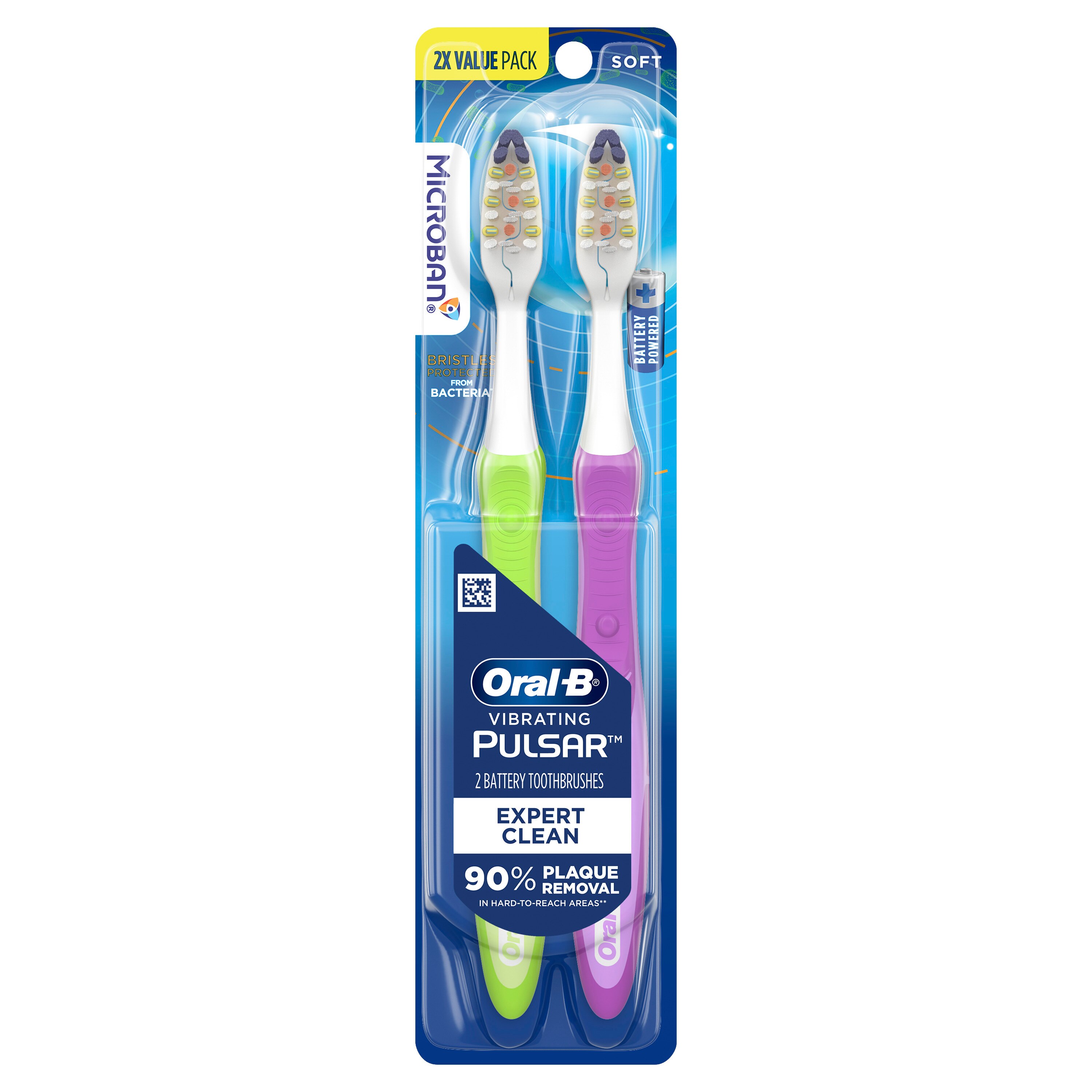 Oral-B Vibrating Pulsar Expert Clean Battery Toothbrush