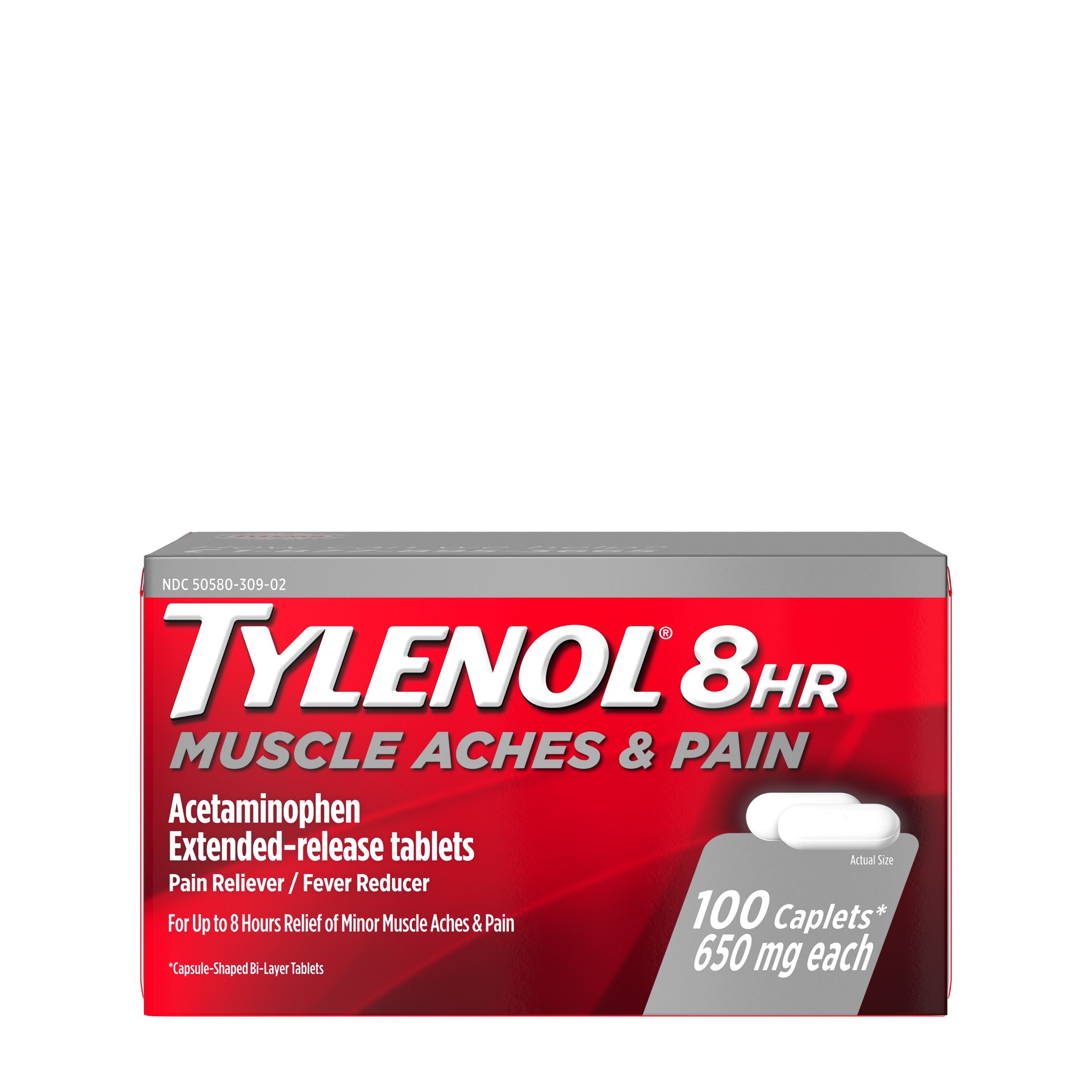 Tylenol 8 Hour Muscle Aches & Pain Acetaminophen Tablets