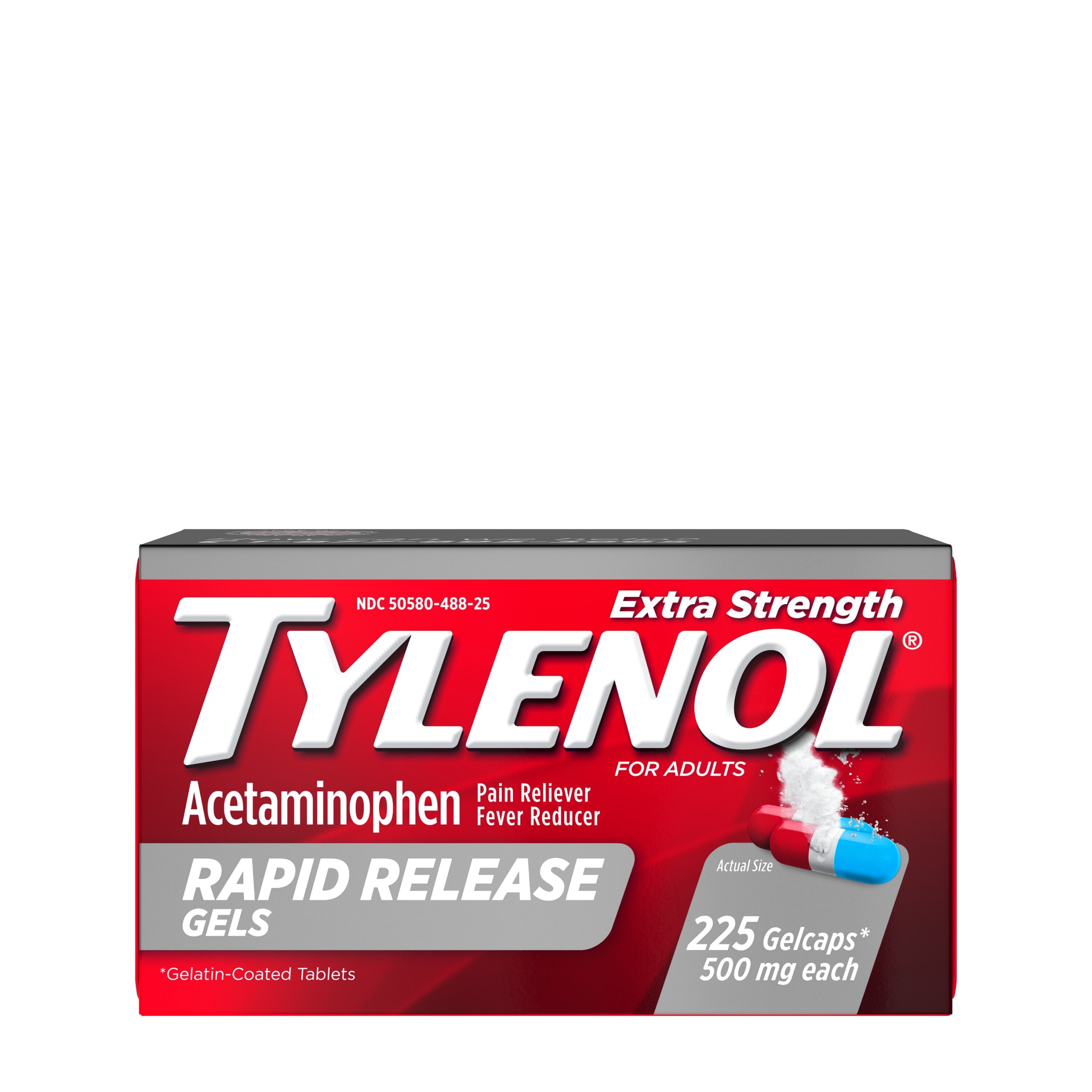 Tylenol Extra Strength Acetaminophen Rapid Release Gels