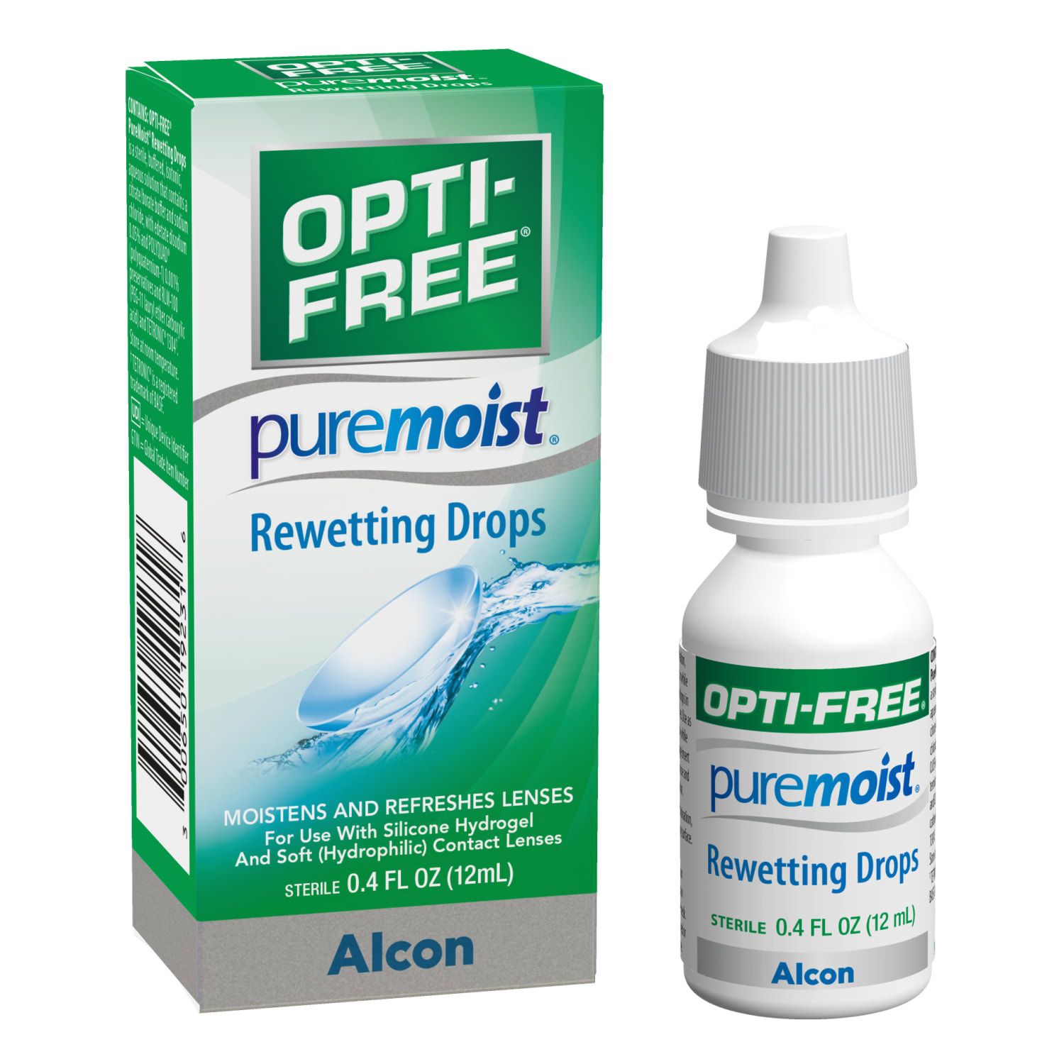 Opti-Free PureMoist Rewetting Drops, 0.4 OZ