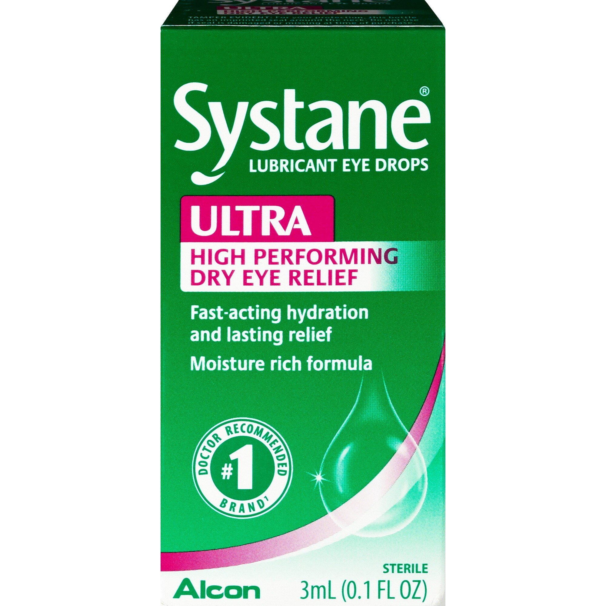 Systane Ultra Lubricant Eye Drops