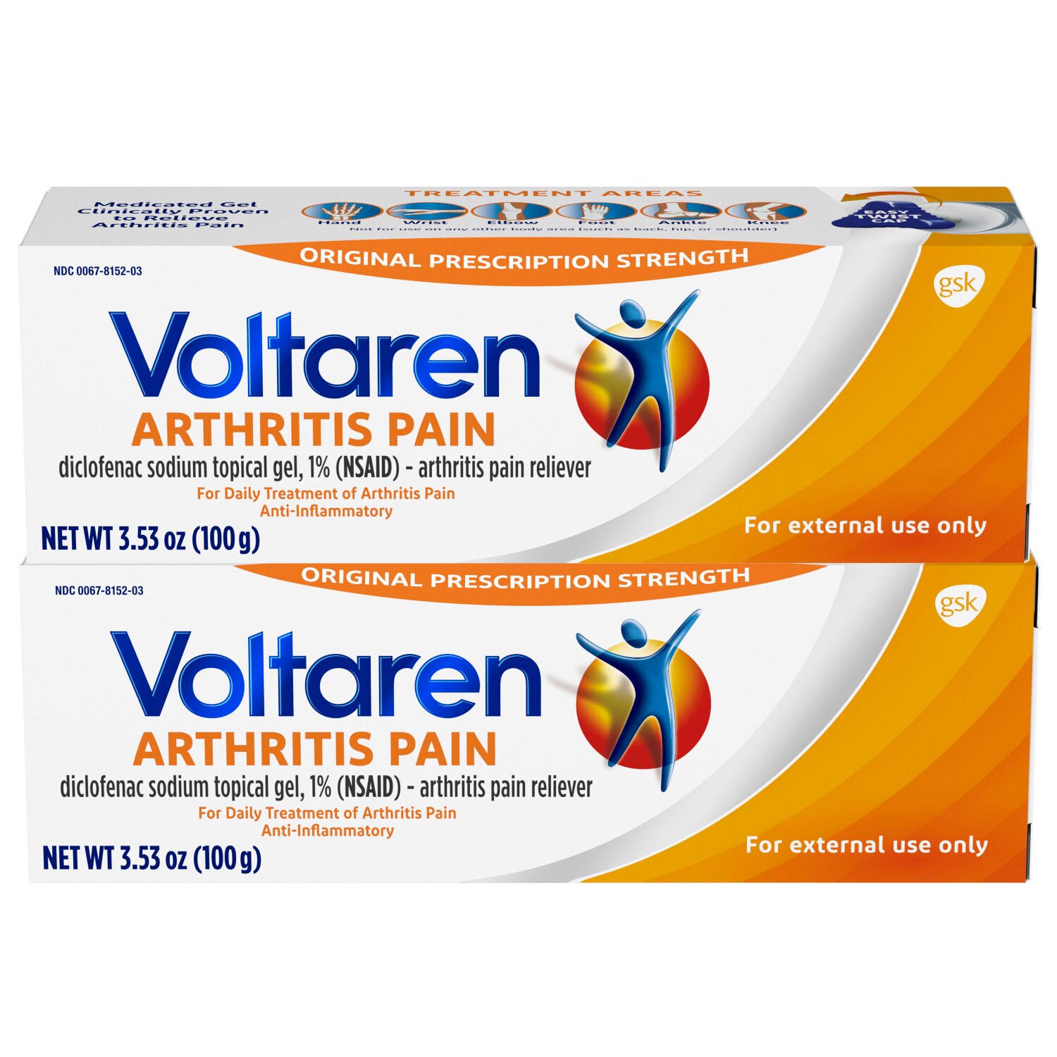 Voltaren Topical Arthritis Pain Relief Gel