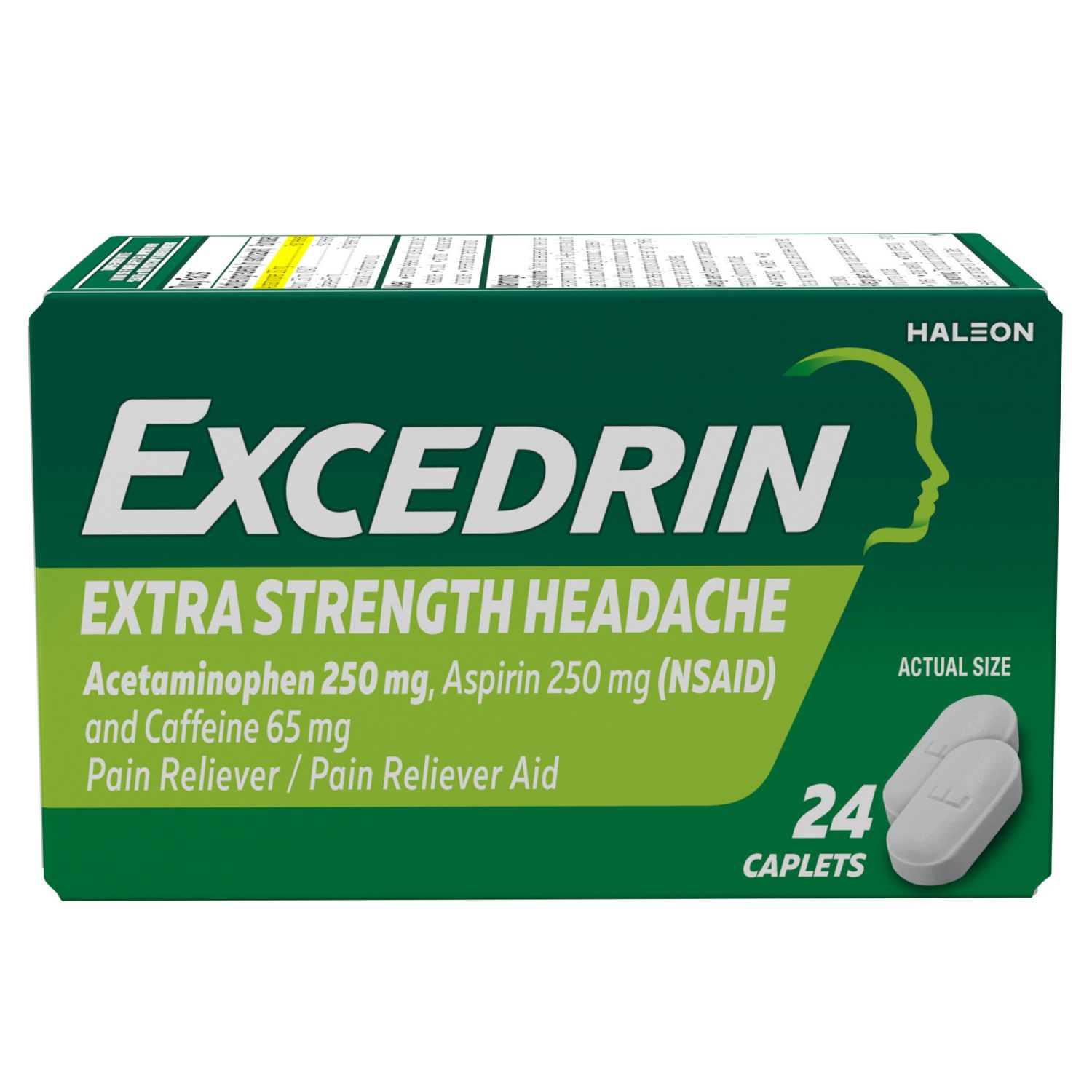 Excedrin Extra Strength Headache Pain Relief Caplets