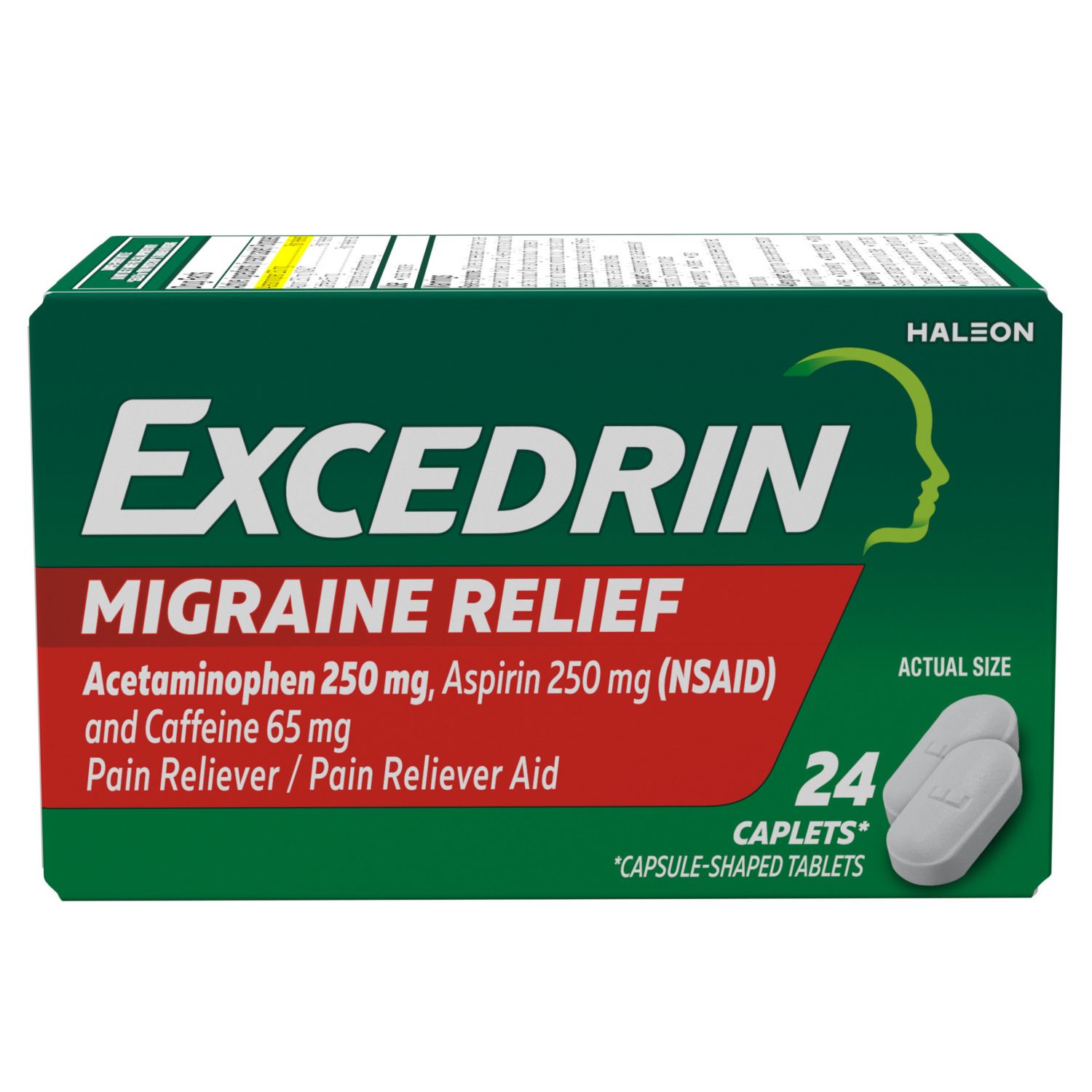 Excedrin Migraine Pain Relief Caplets