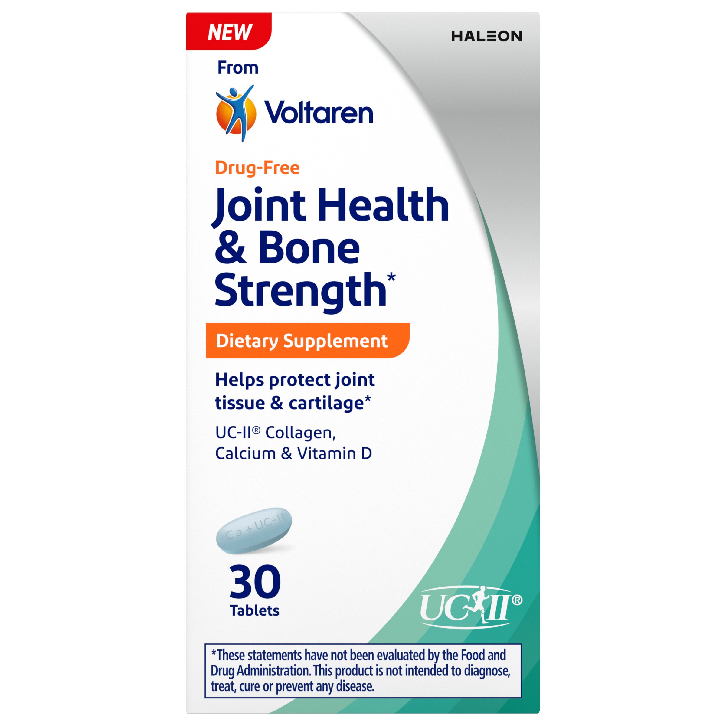 Voltaren Joint Health & Bone Strength Dietary Supplement, 30 CT