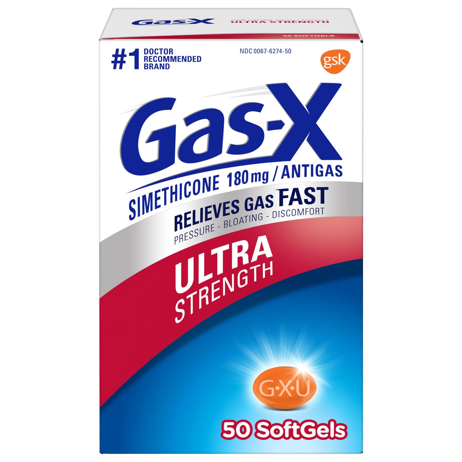 Gas-X Ultra Strength Anti-Gas Softgels