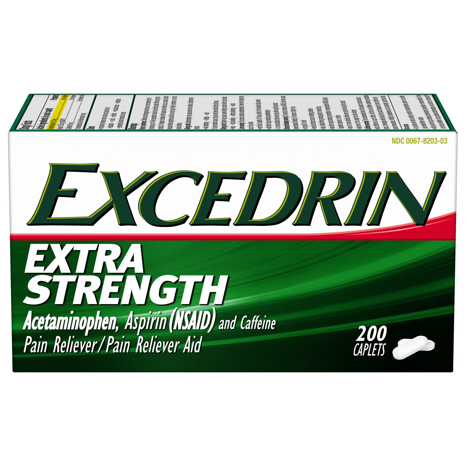 Excedrin Extra Strength Headache Pain Relief Caplets