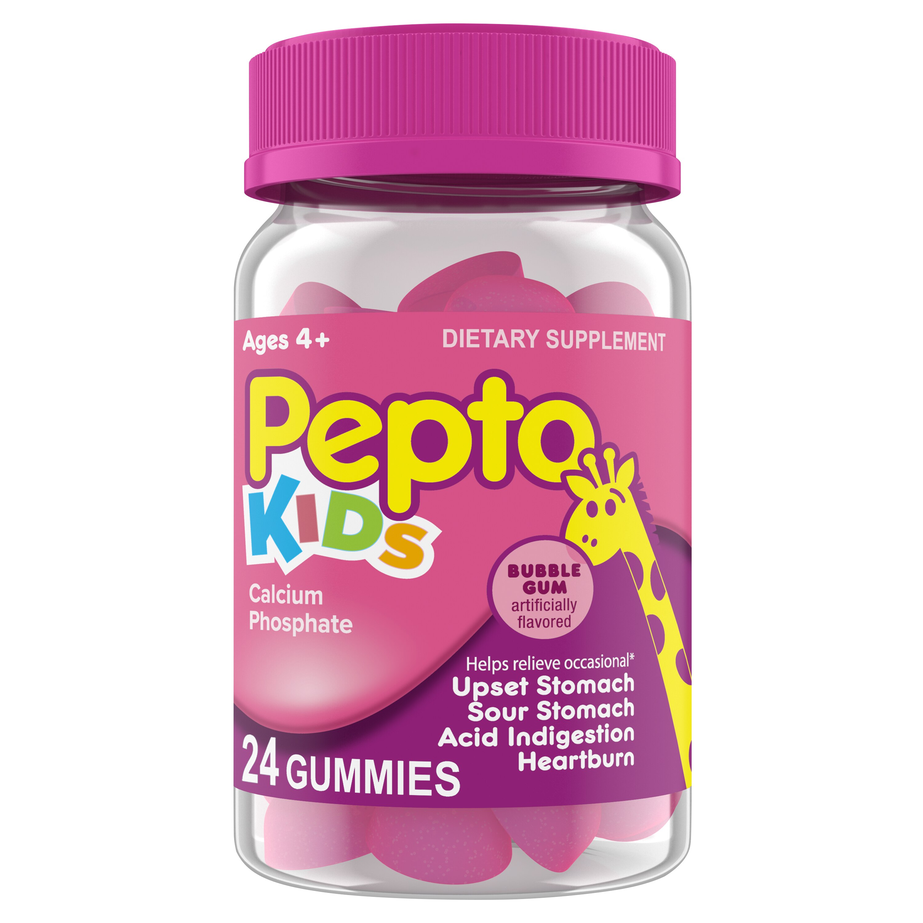 Pepto Kids Gummies, 24 CT