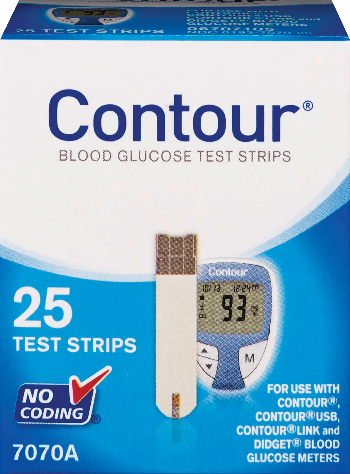 Contour Blood Glucose Test Strips