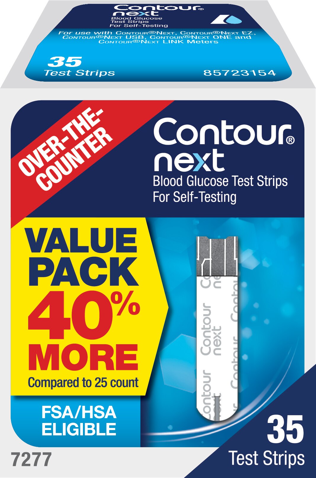 Contour Next Blood Glucose Test Strips