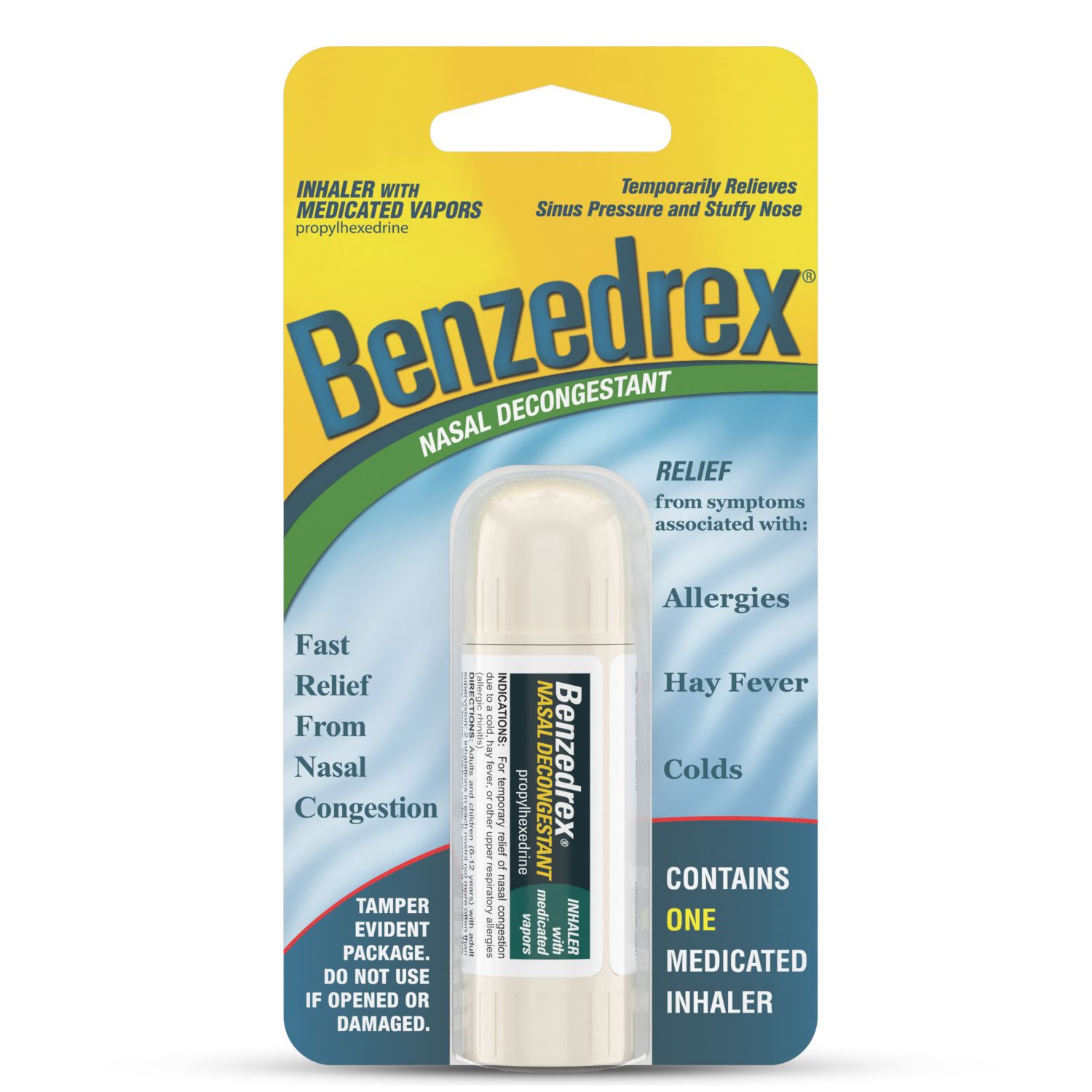 Benzedrex Nasal Decongestant Inhaler