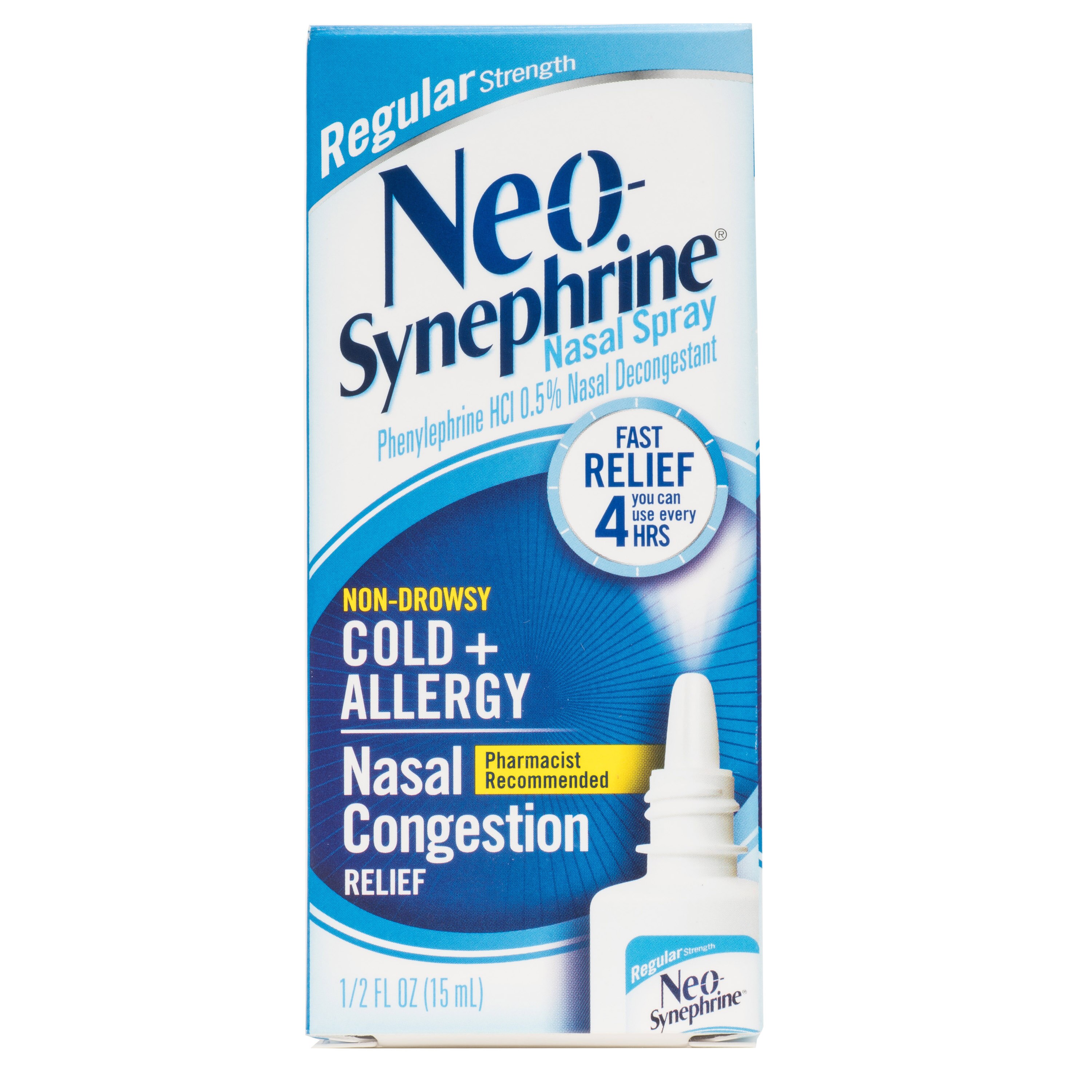 Neo-Synephrine Non-Drowsy Cold + Allergy Nasal Spray, 0.5 OZ