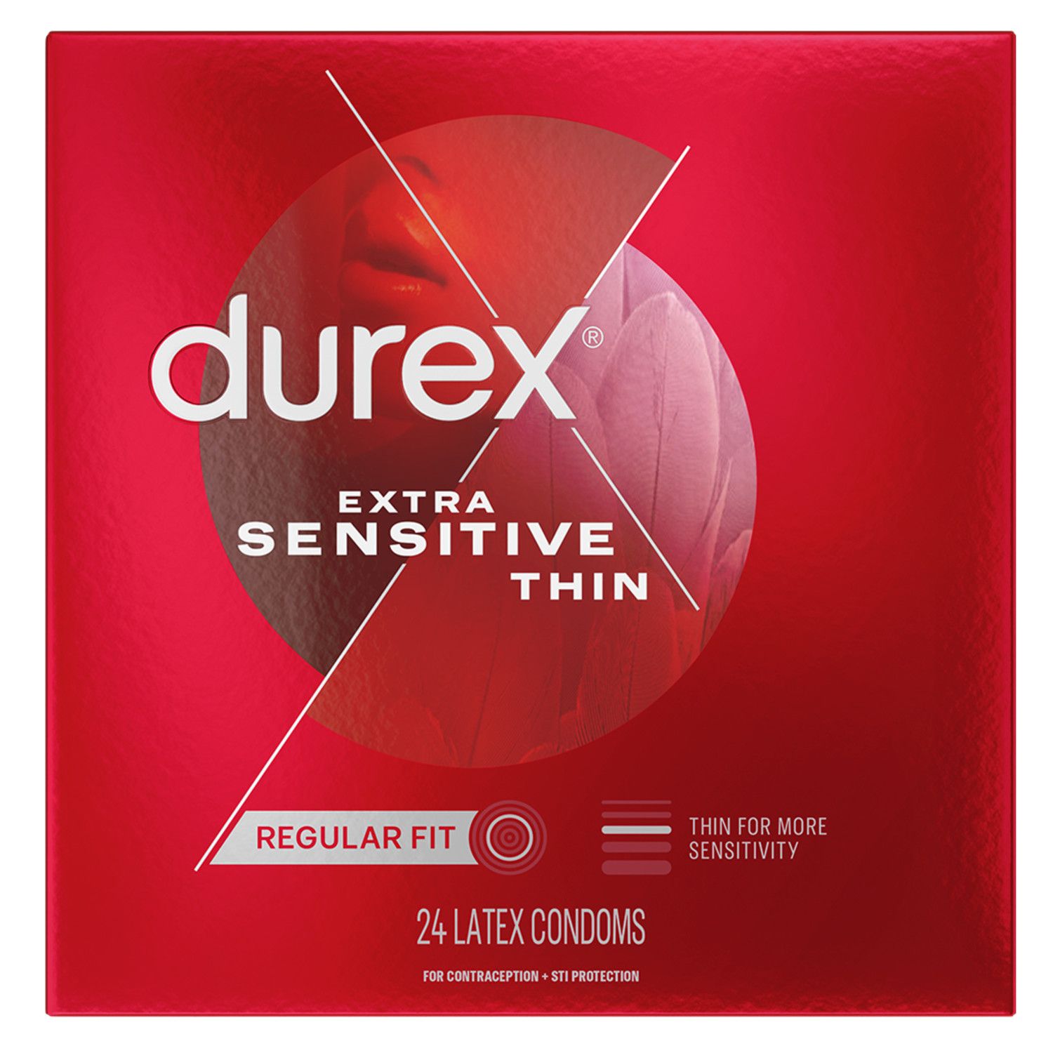 Durex Extra Sensitive Ultra Thin Lubricated Latex Condoms