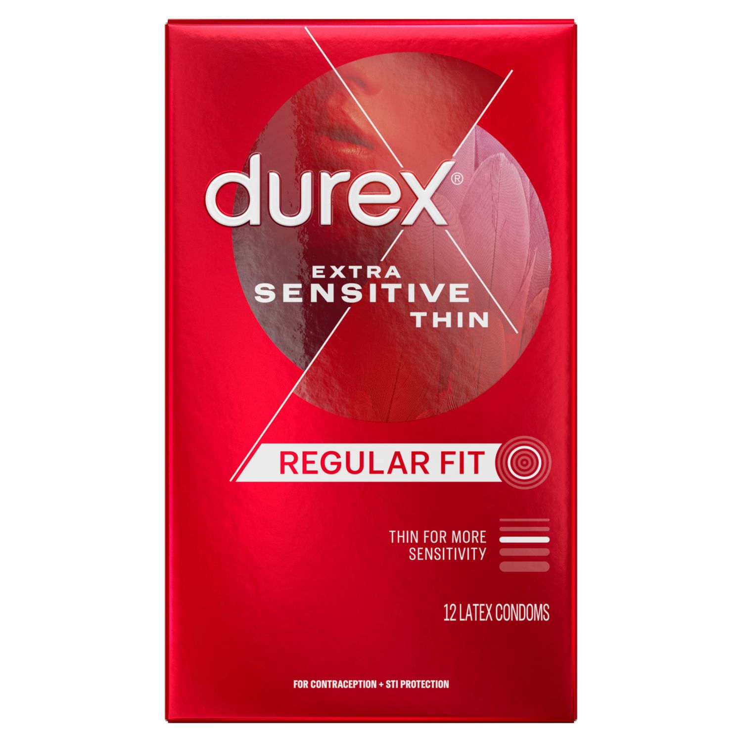 Durex Extra Sensitive Ultra Thin Lubricated Latex Condoms