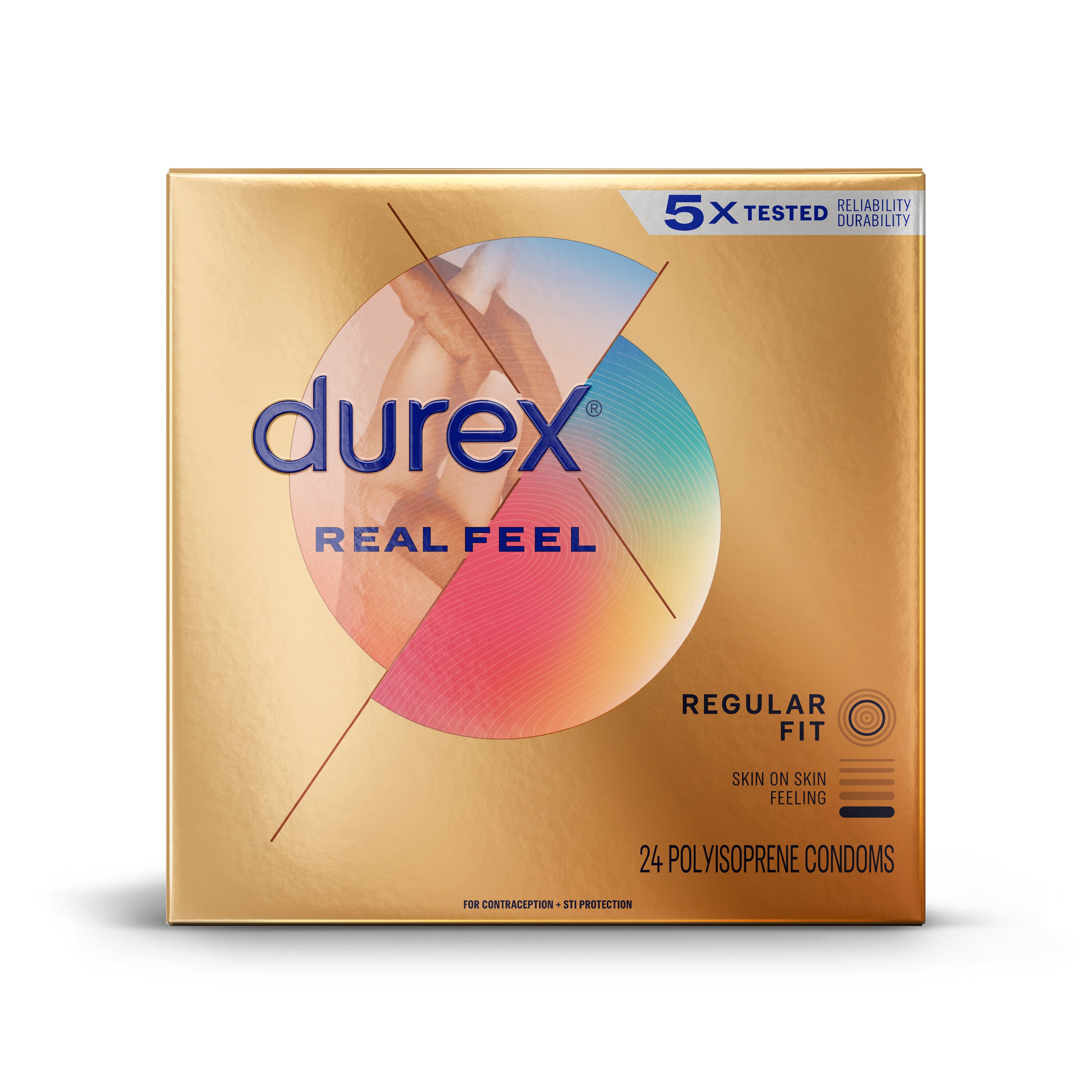 Durex Avanti Bare Real Feel Lubricated Non-Latex Condoms