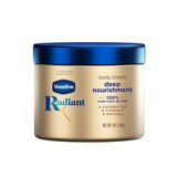 Vaseline Radiant X Deep Nourishment Body Cream, 10 OZ, thumbnail image 1 of 7