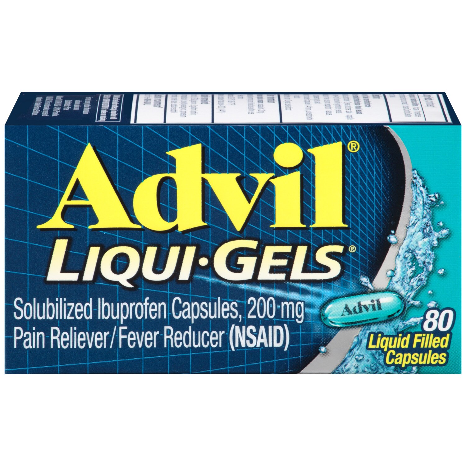 Advil Liqui-Gels 200 MG Ibuprofen Capsules