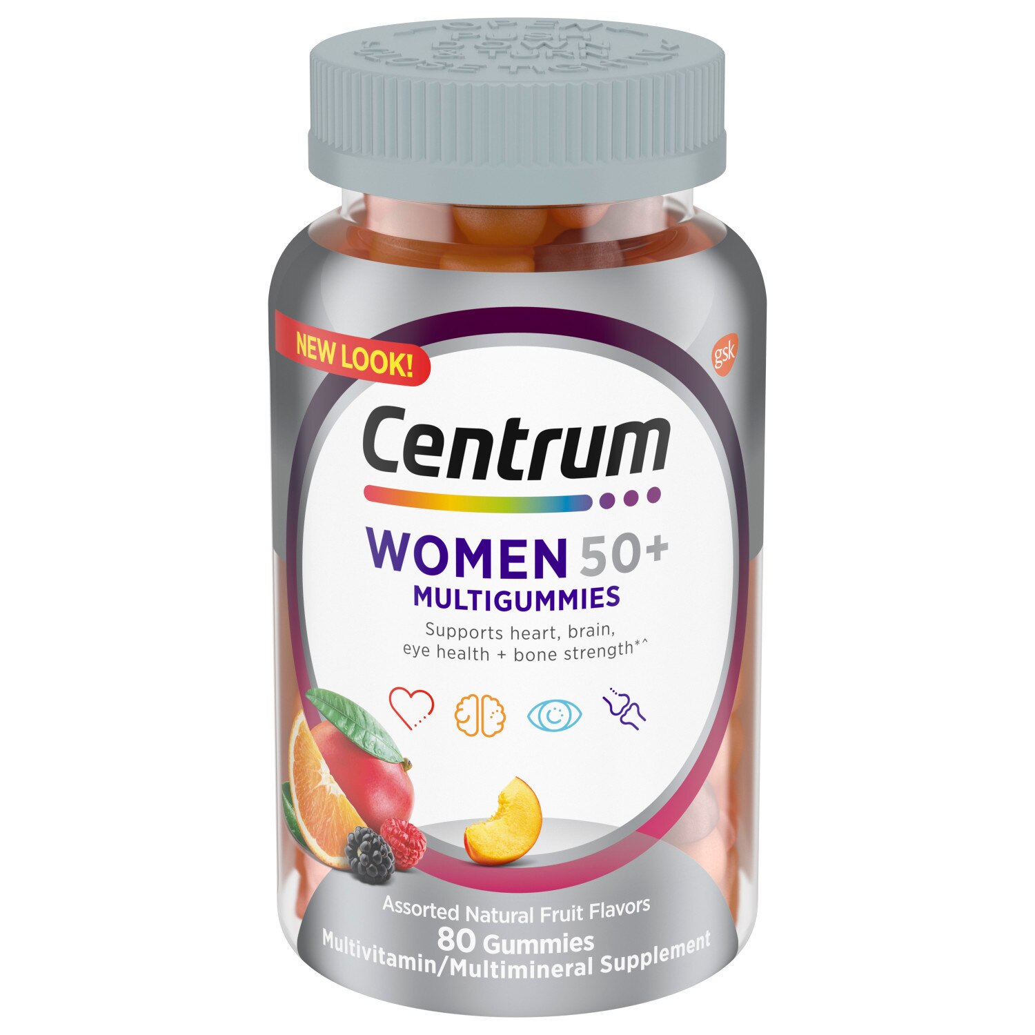 Centrum MultiGummies for Women 50+, 80CT