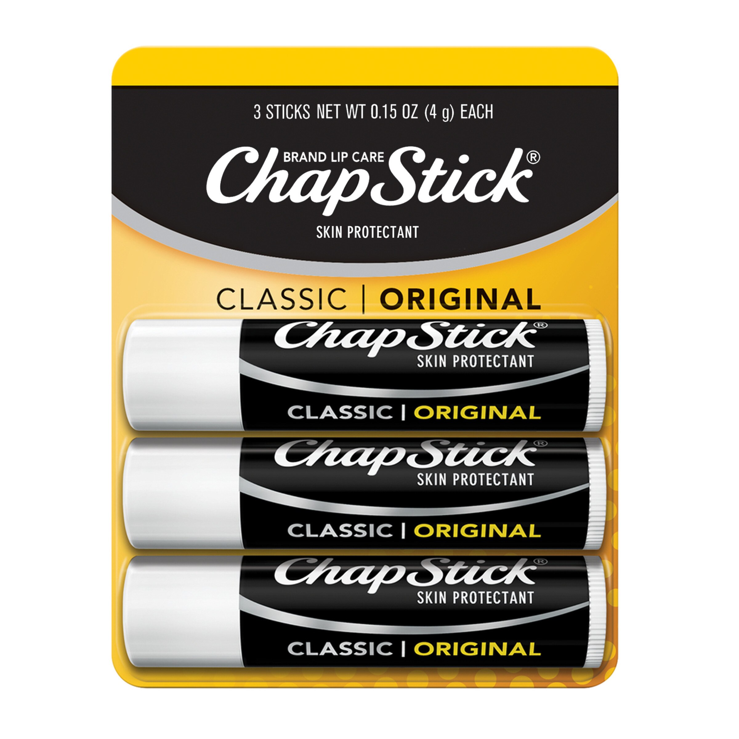 Chapstick Classic Original Skin Protectant Lip Balm