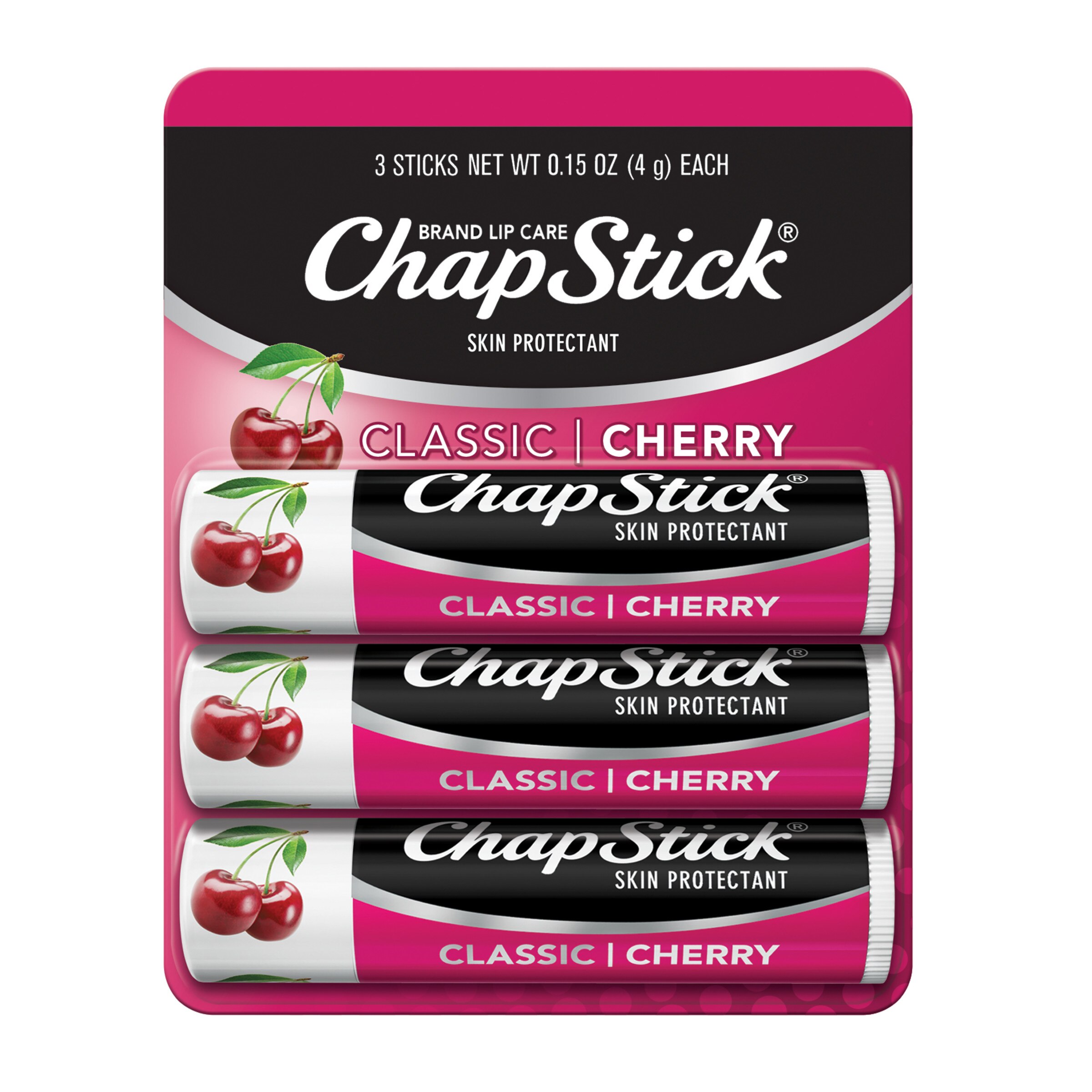 ChapStick Classic Cherry Lip Balm