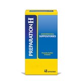 PREPARATION H Hemorrhoidal Suppositories, thumbnail image 1 of 5