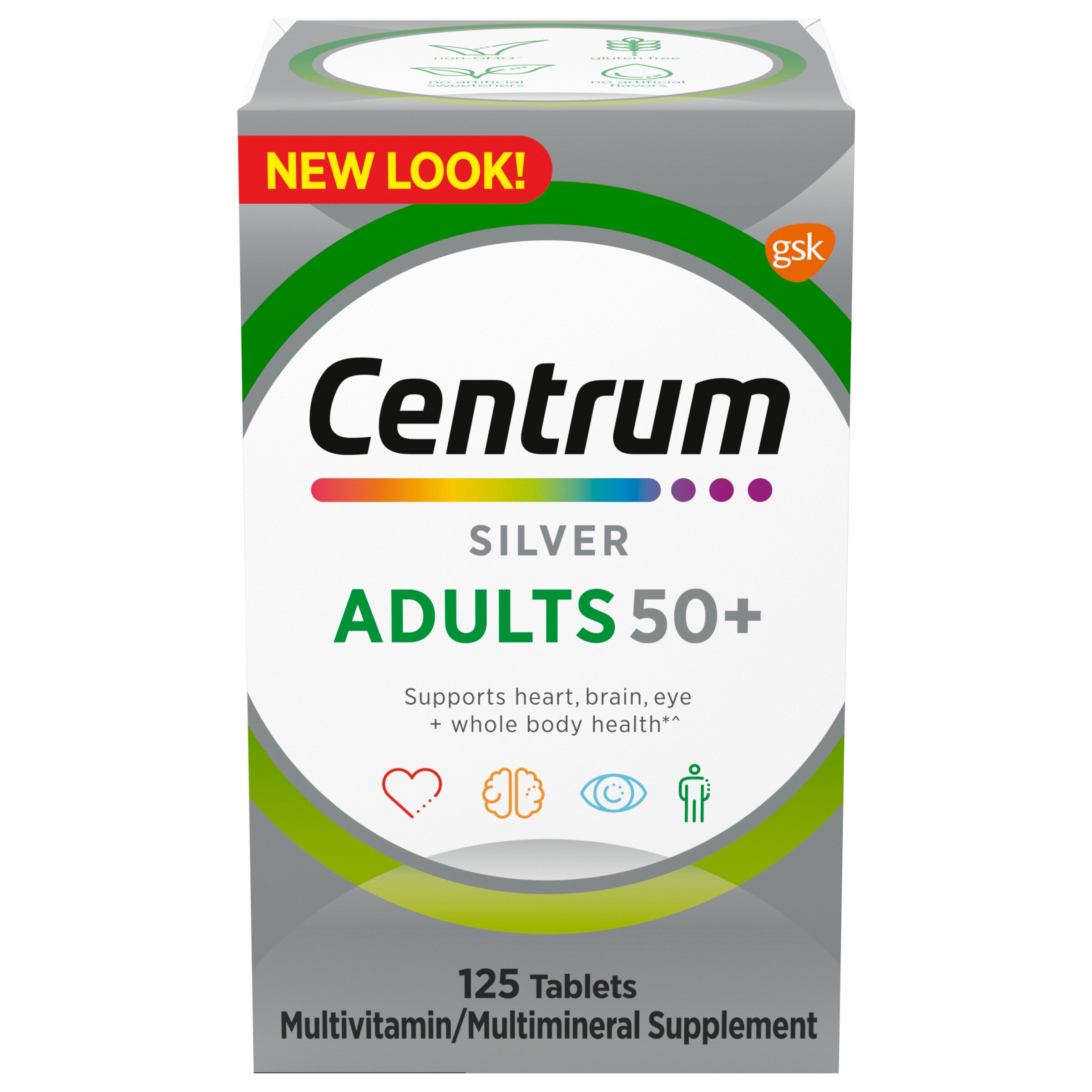 Centrum Silver Multivitamin Tablets for Adults 50+