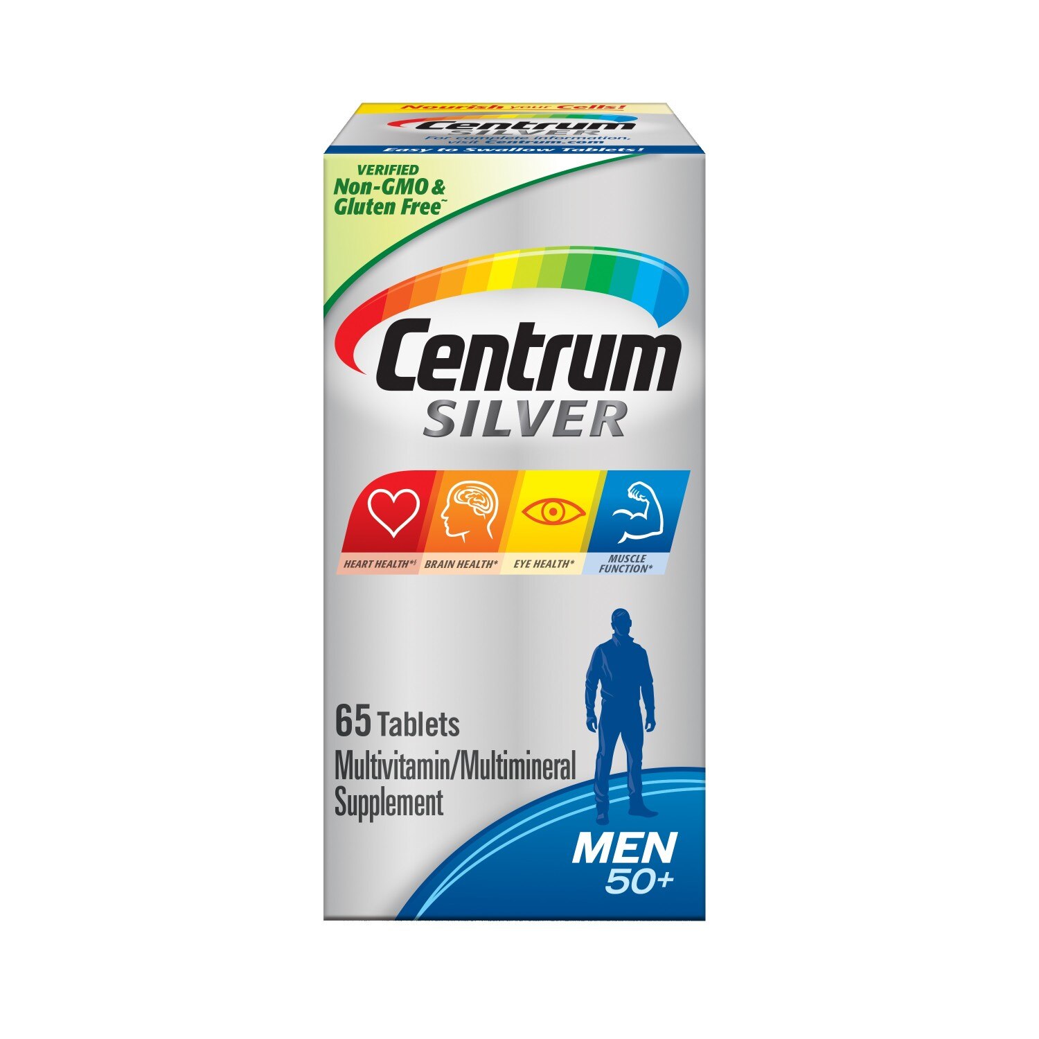 Centrum Silver Multivitamin Tablets for Men 50+