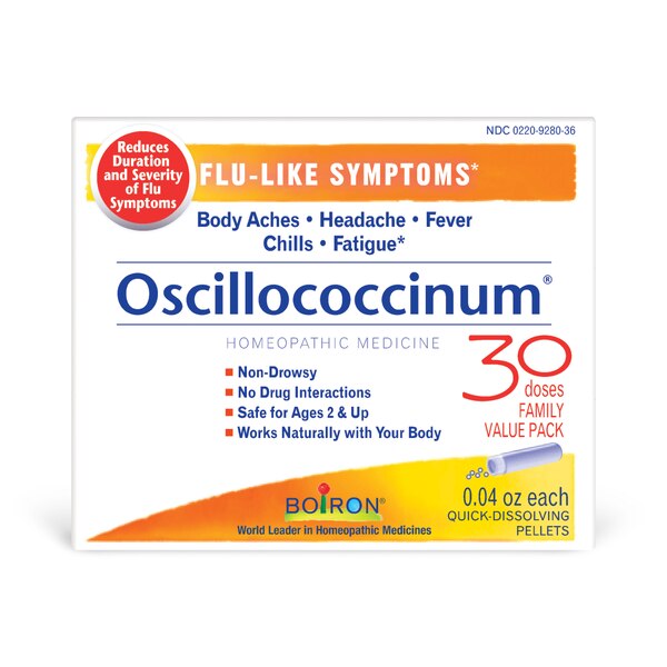 Boiron Oscillococcinum Homeopathic Medicine for Flu-Like Symptoms