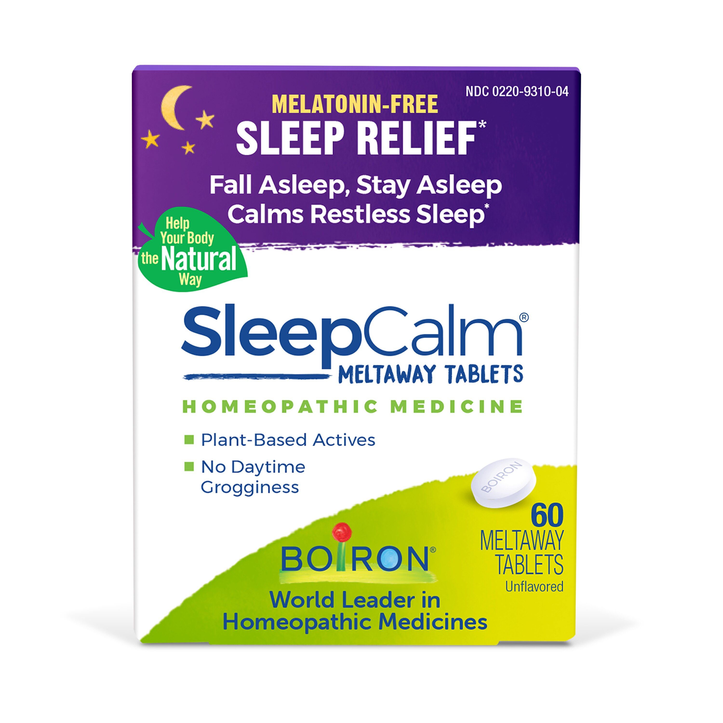 Boiron SleepCalm Meltaway Tablets, 60 CT