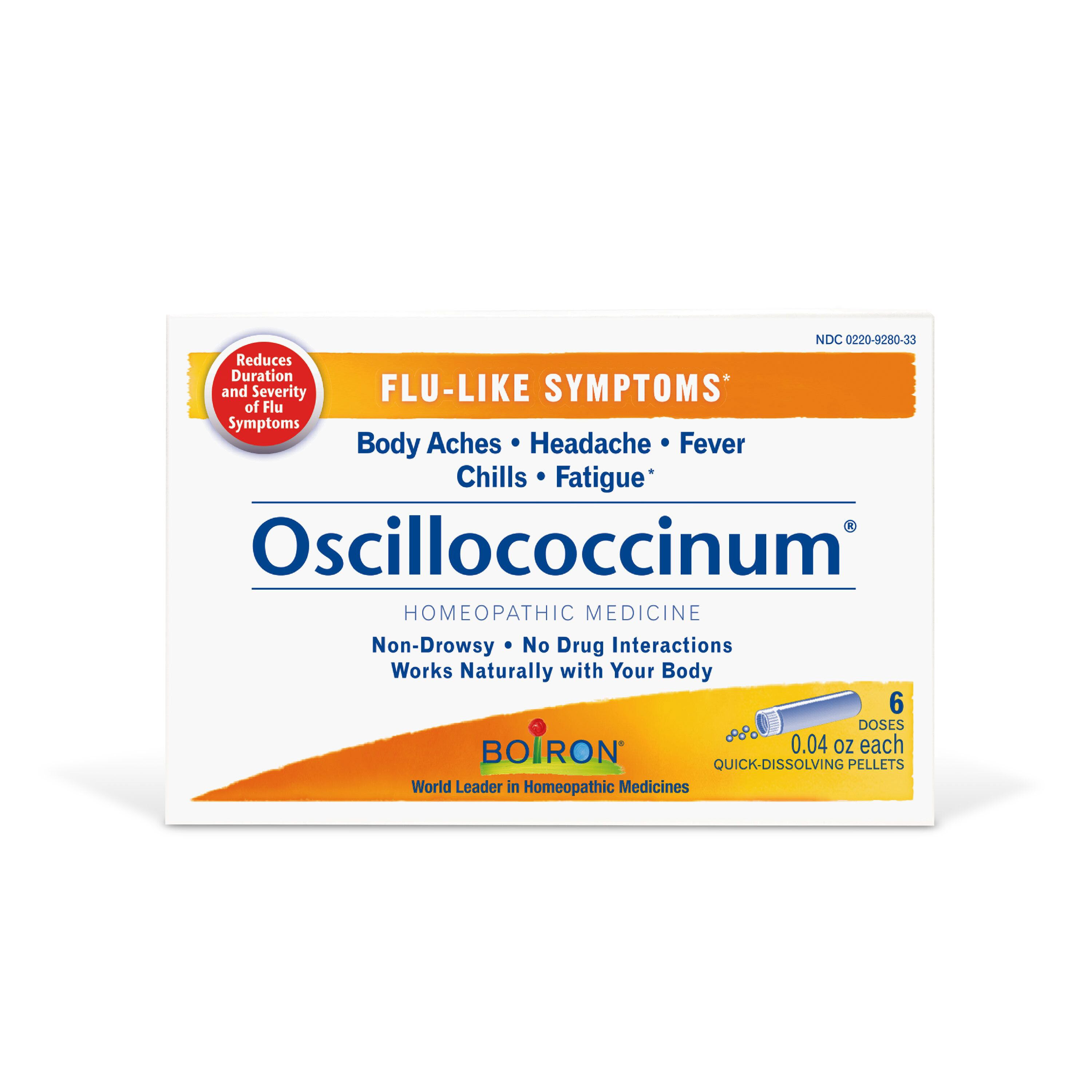 Boiron Oscillococcinum Homeopathic Medicine for Flu-Like Symptoms