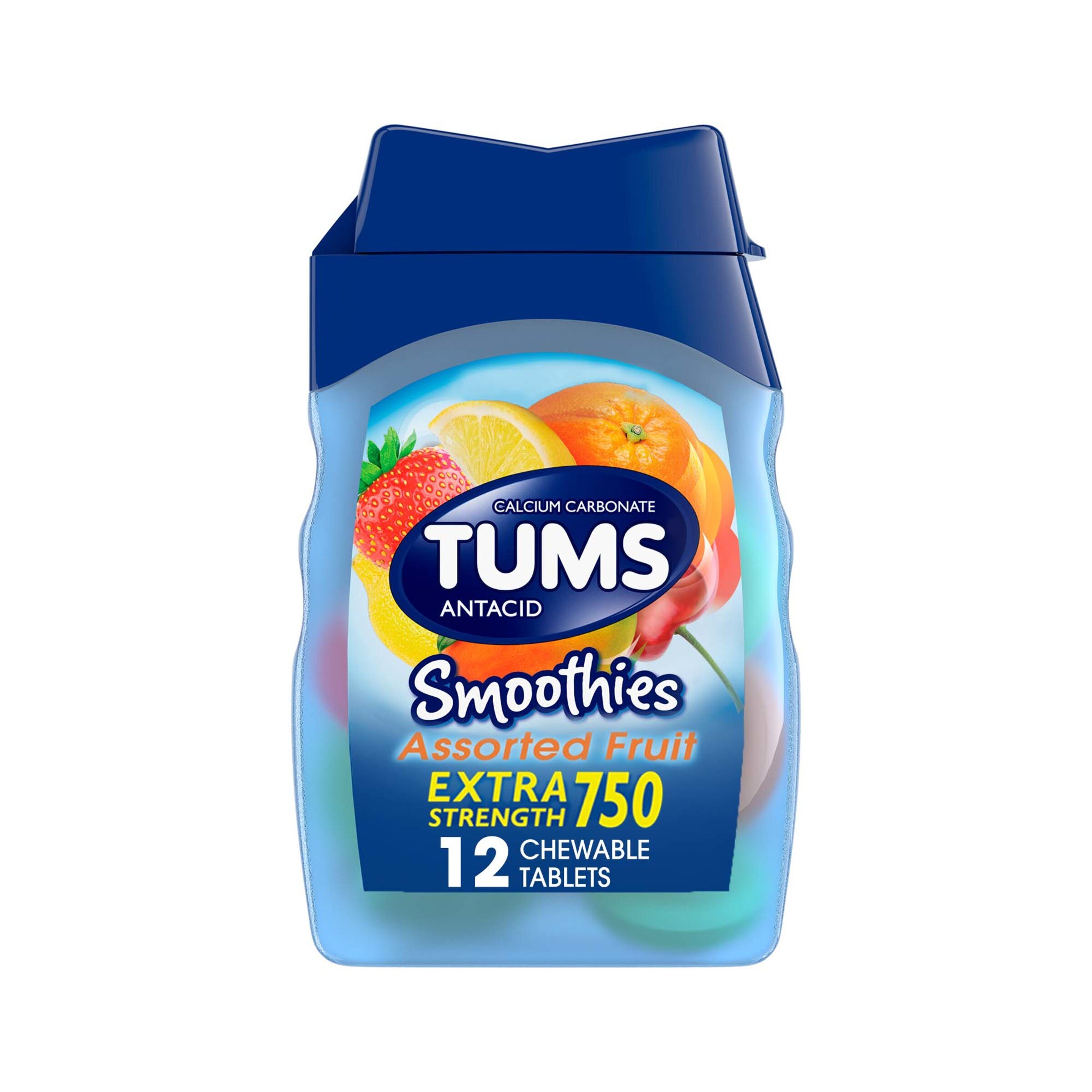 TUMS Antacid Chewable Tablets for Heartburn Relief