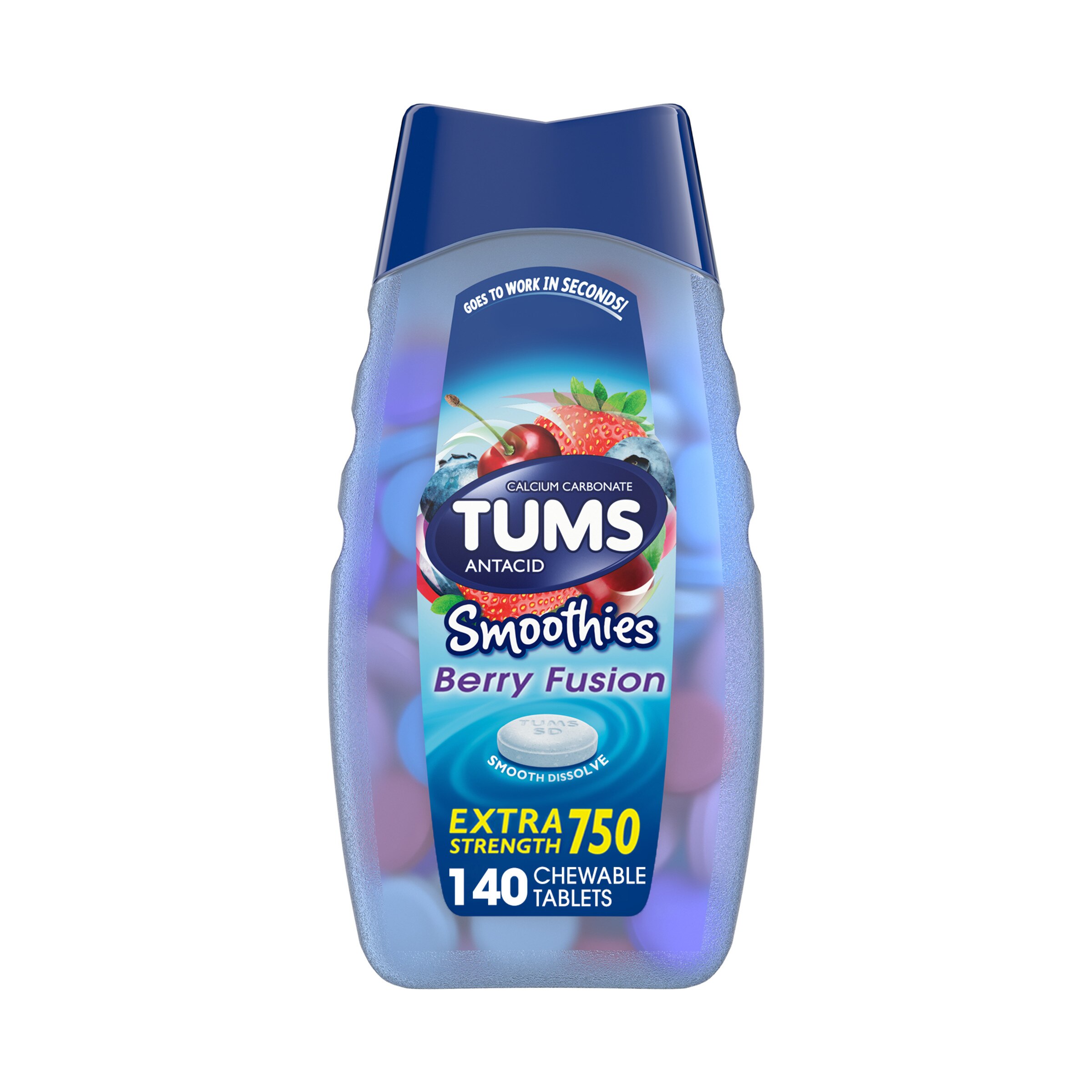 TUMS Antacid Chewable Tablets for Heartburn Relief