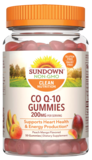 Sundown Naturals Co Q-10 Gummies 200mg, Peach Mango, 50CT, thumbnail image 1 of 5