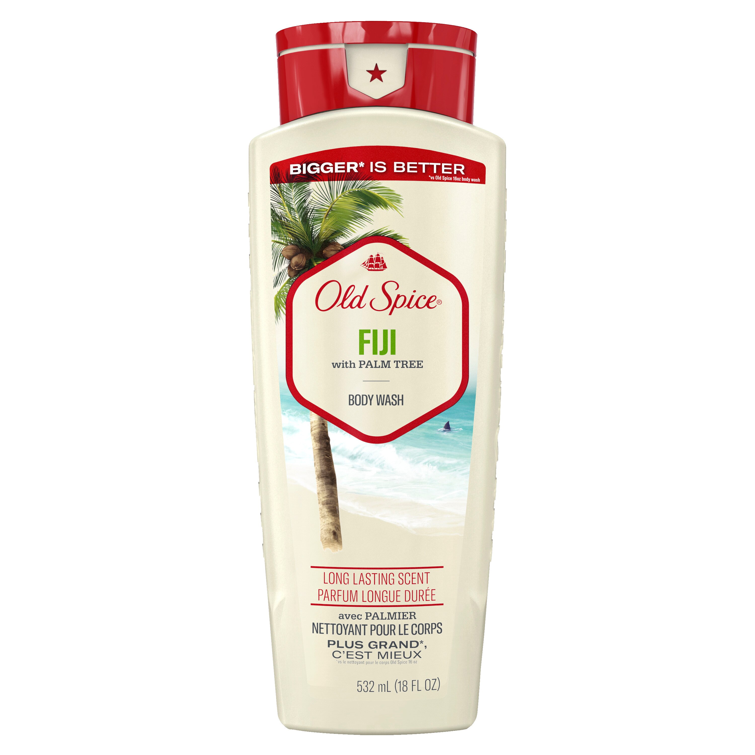 Old Spice Body Wash for Men, Fiji, 18 oz