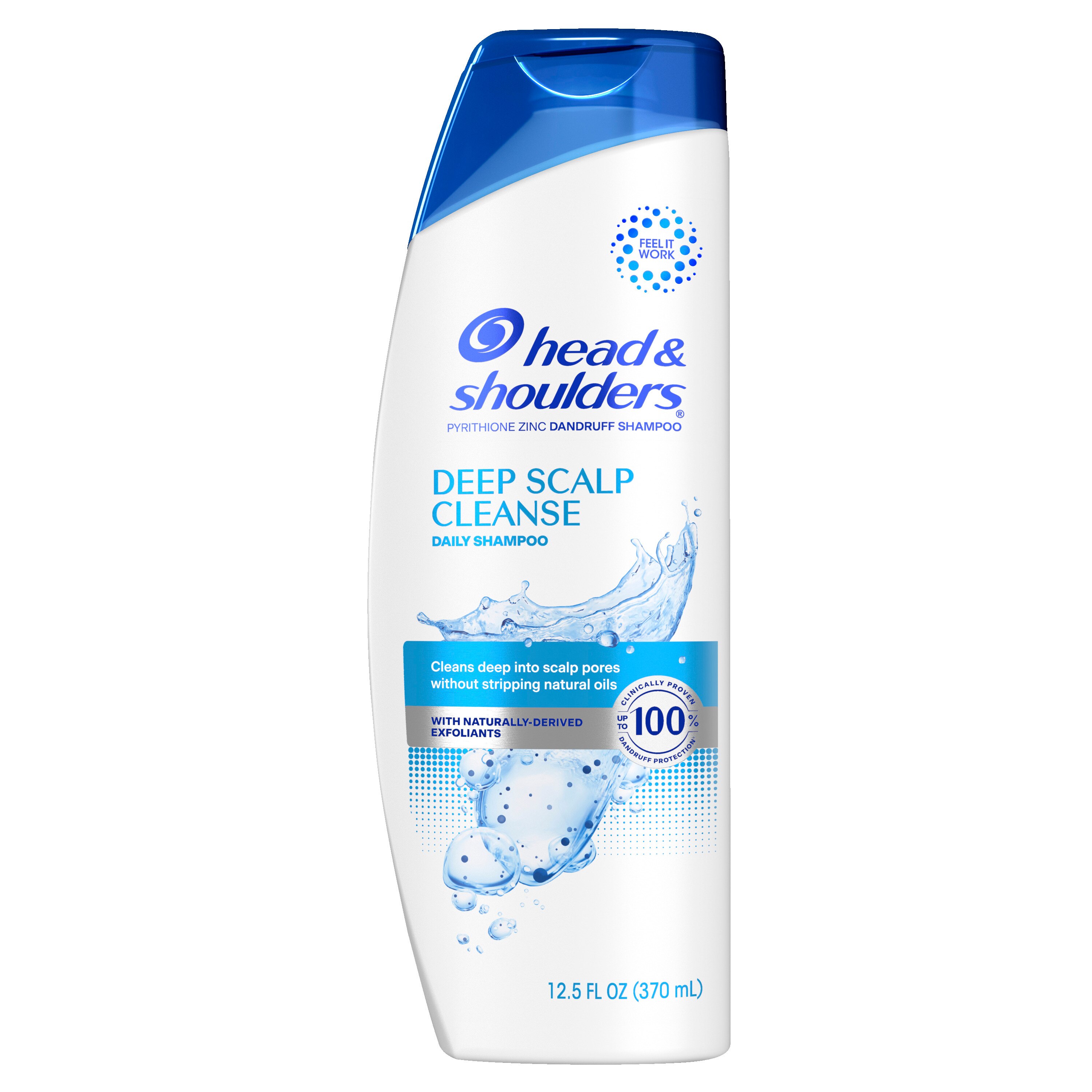 Head and Shoulders Deep Scalp Dandruff Shampoo, Paraben Free, 12.5 OZ