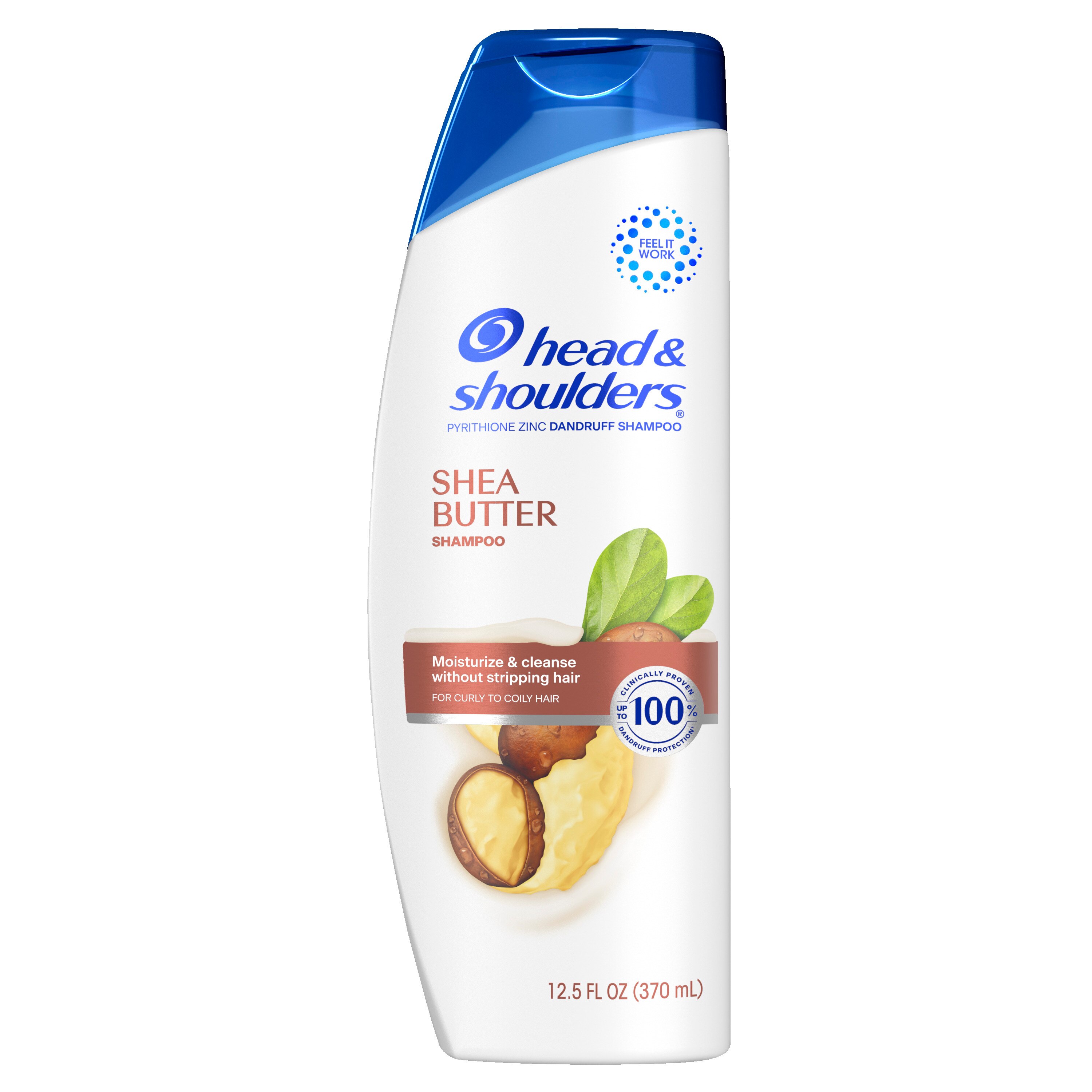 Head and Shoulders Shea Butter Dandruff Shampoo, Paraben Free, 12.5 OZ