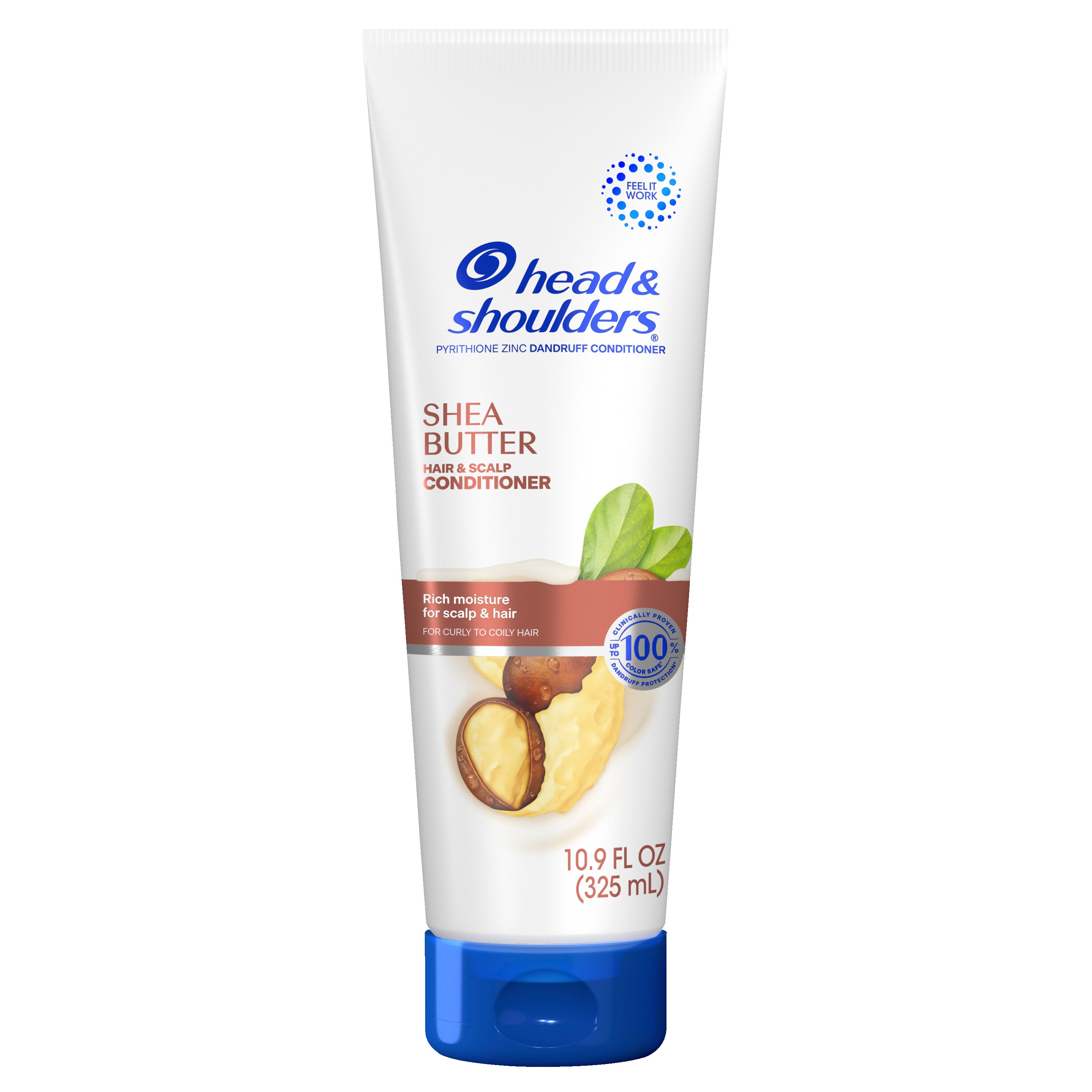 Head and Shoulders Shea Butter Dandruff Conditioner, Paraben Free, 10.9 OZ