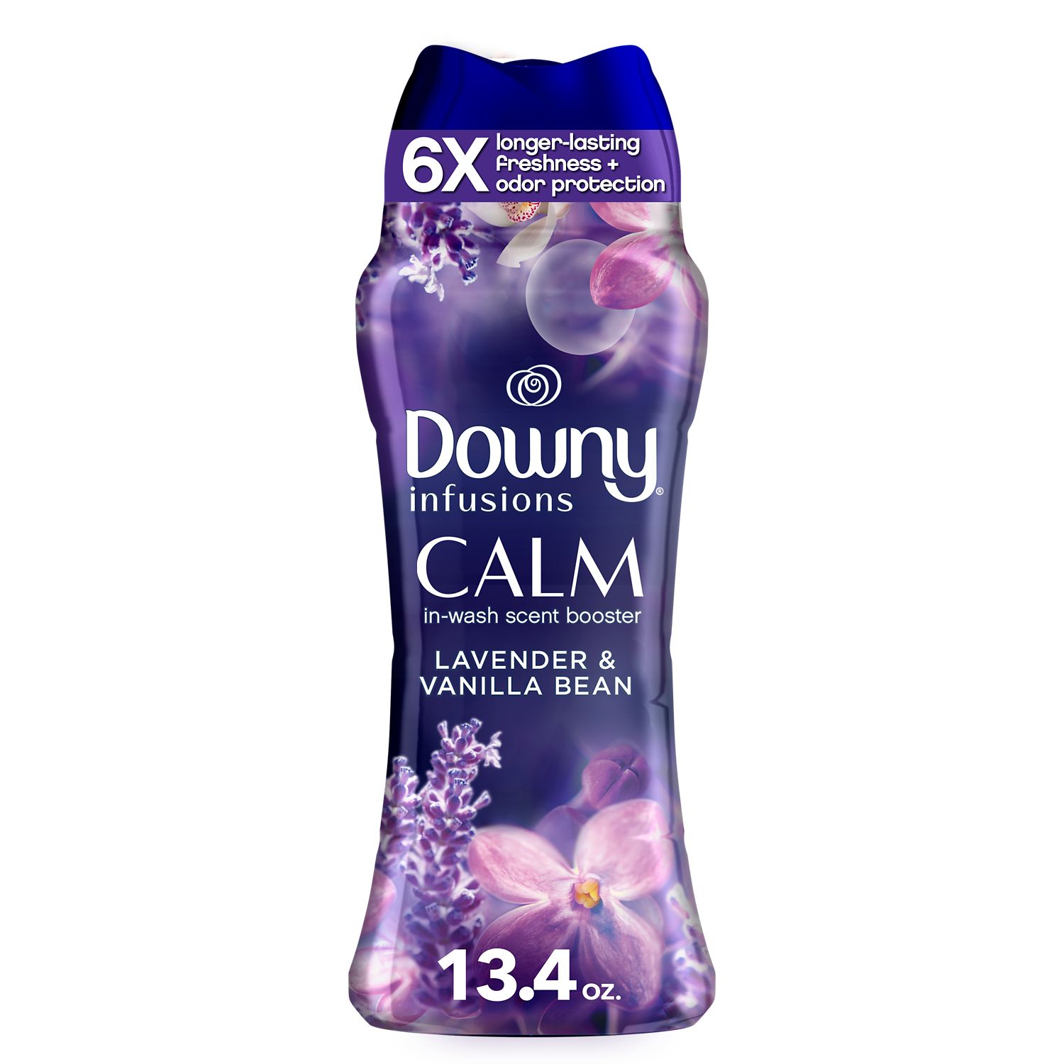 Downy Infusions In-Wash Scent Booster Beads, Calm Scent, 13.4 oz