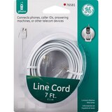 GE Phone Line Cord, 7', thumbnail image 1 of 2