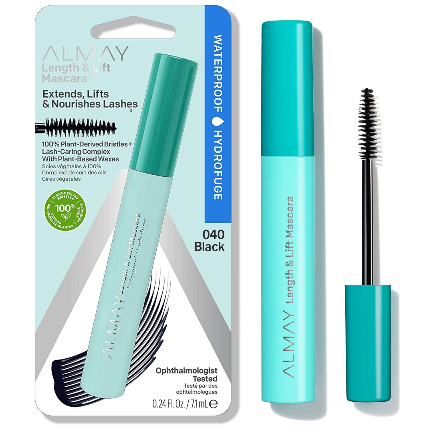 Almay Length & Lift Waterproof Mascara, Black